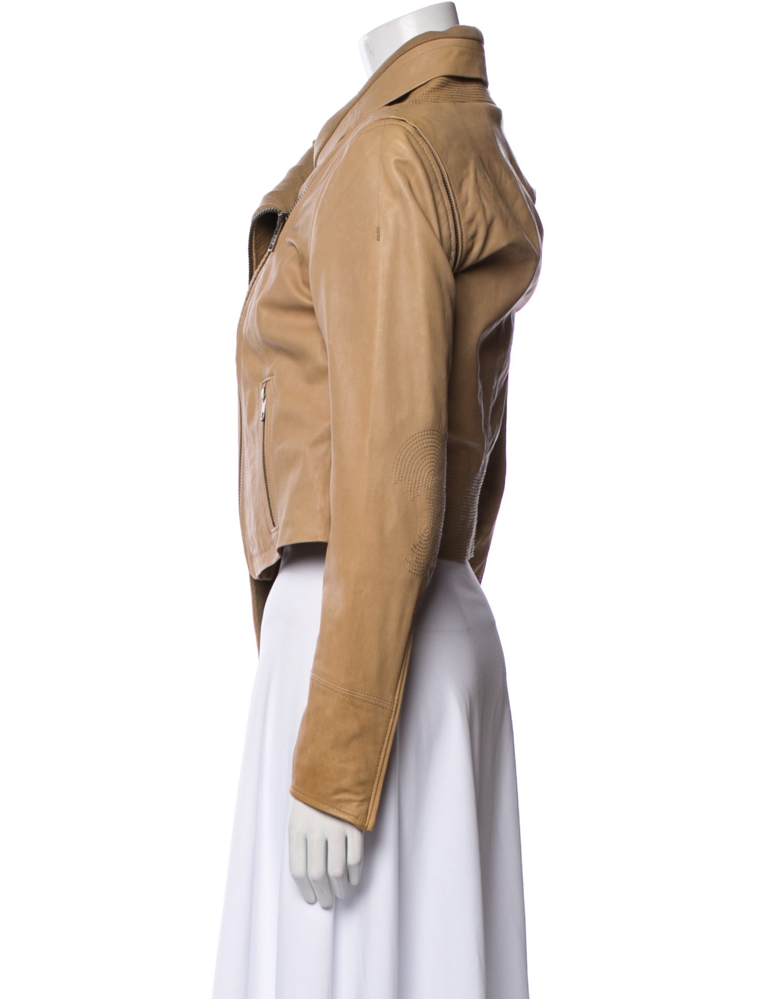 Yigal Azrouël Leather Biker Jacket