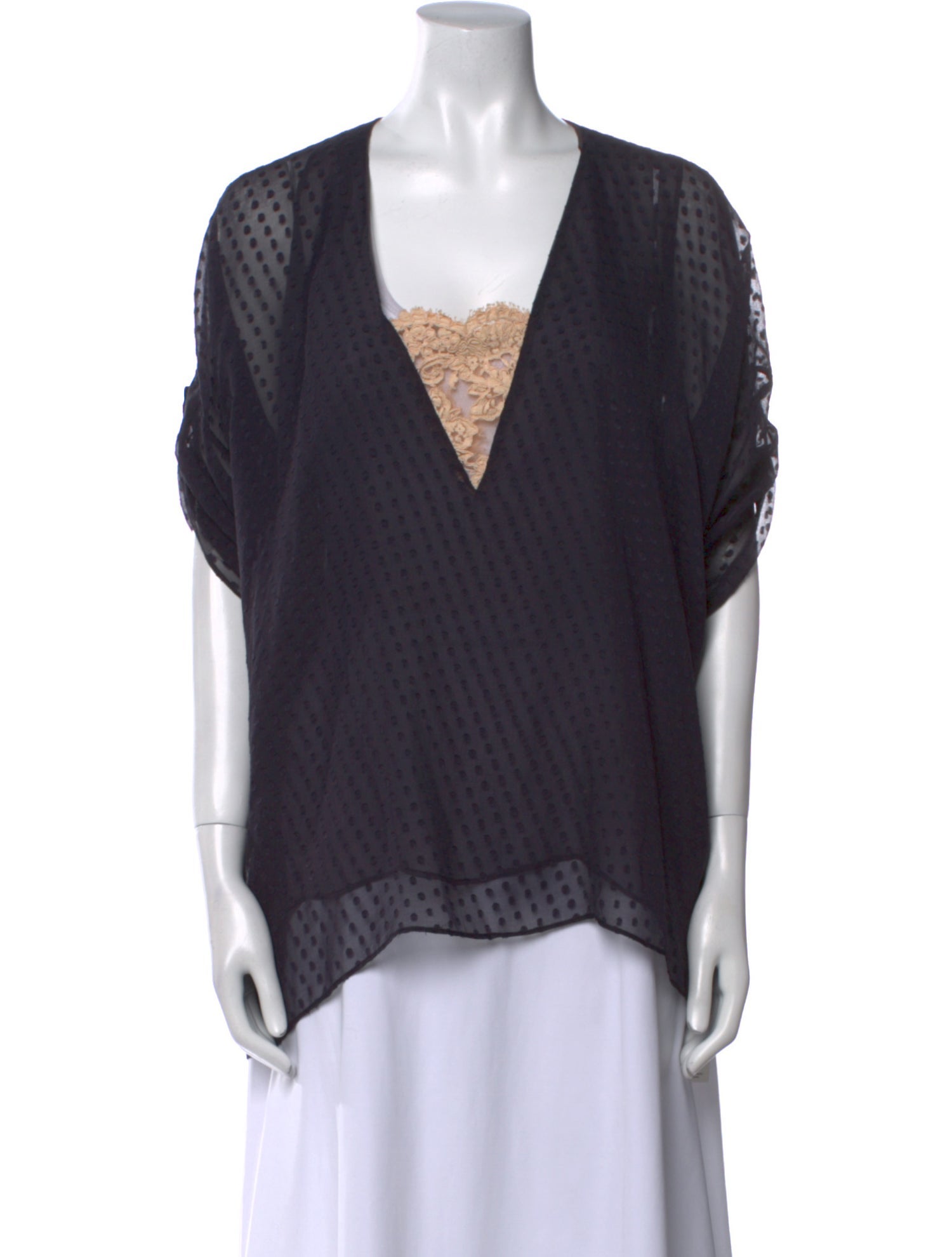 Yigal Azrouël Silk Printed Blouse