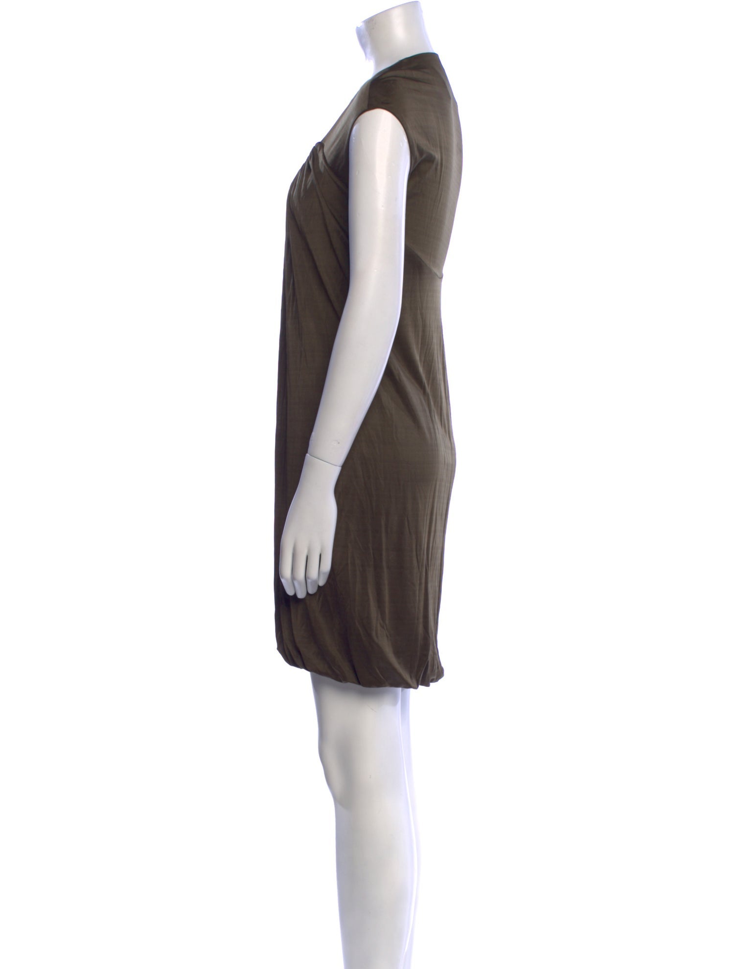 Yigal Azrouël Scoop Neck Mini Dress