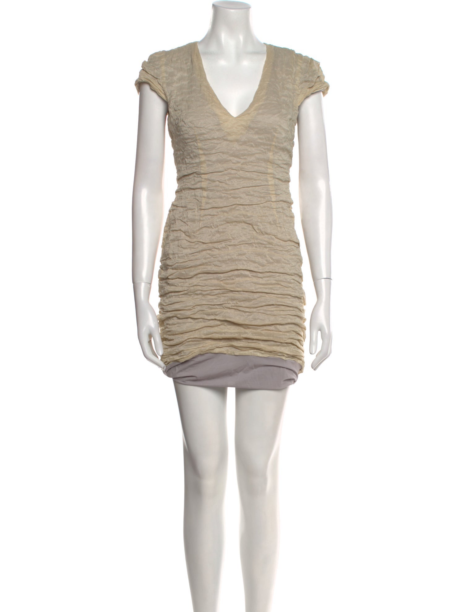 Yigal Azrouël V-Neck Mini Dress