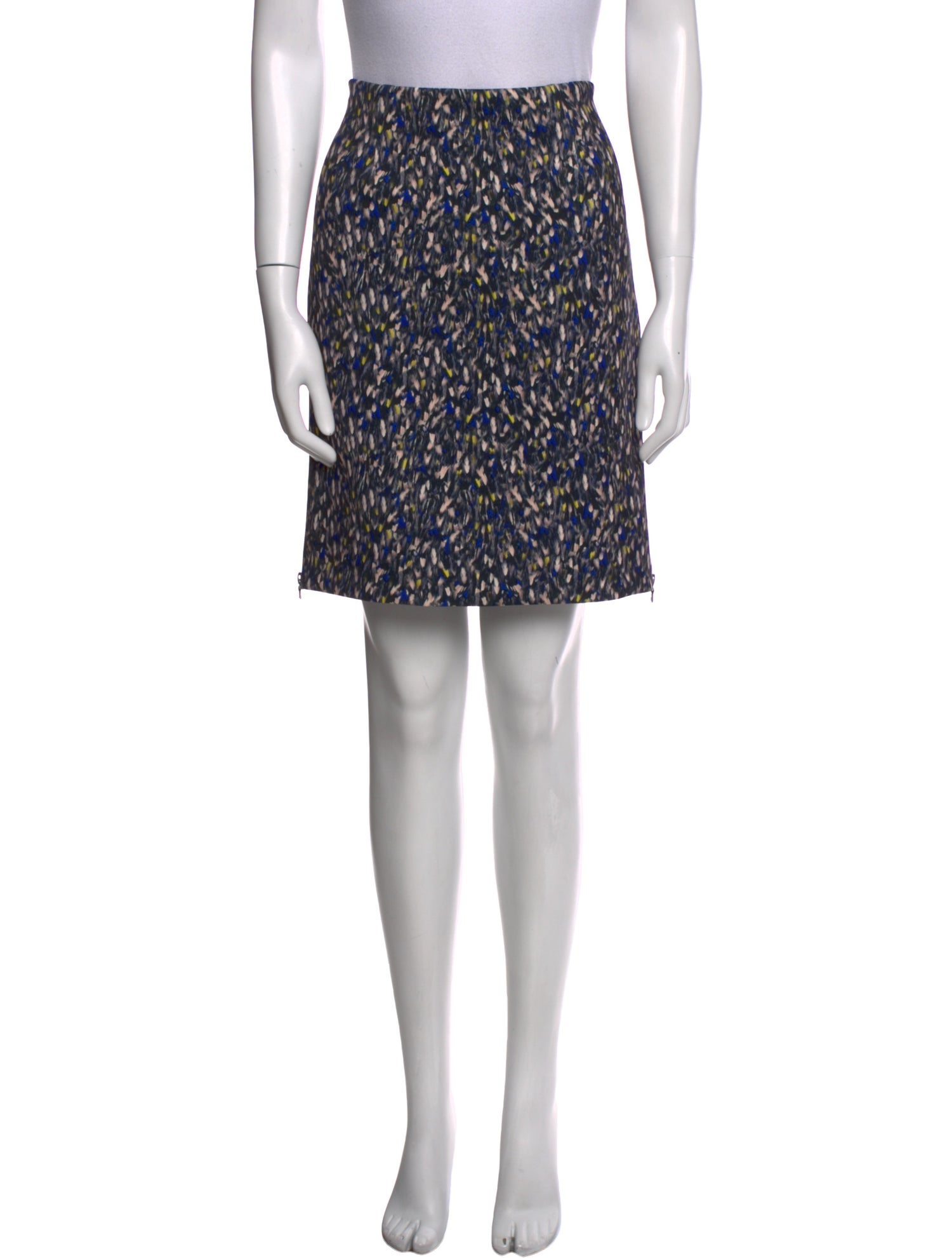 Yigal Azrouël Printed Knee-Length Skirt w/ Tags