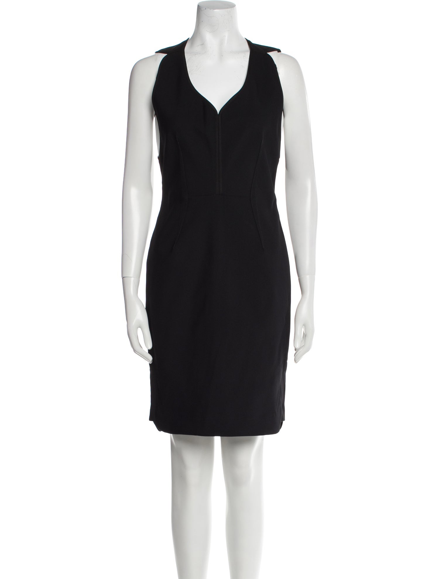 Yigal Azrouël Nylon Knee-Length Dress