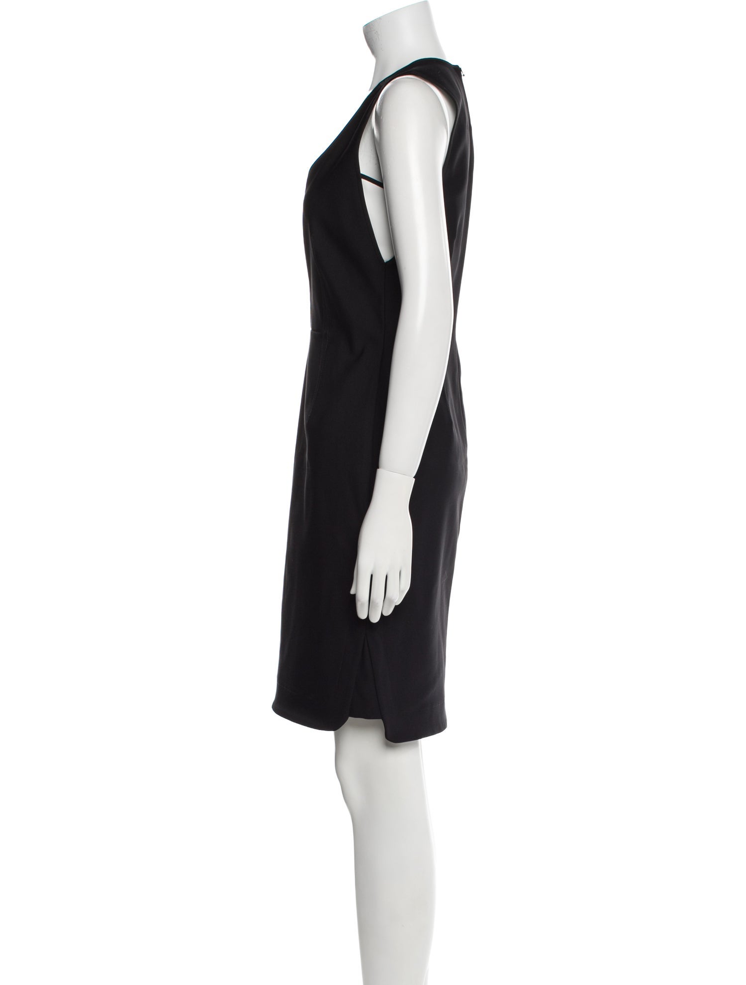 Yigal Azrouël Nylon Knee-Length Dress