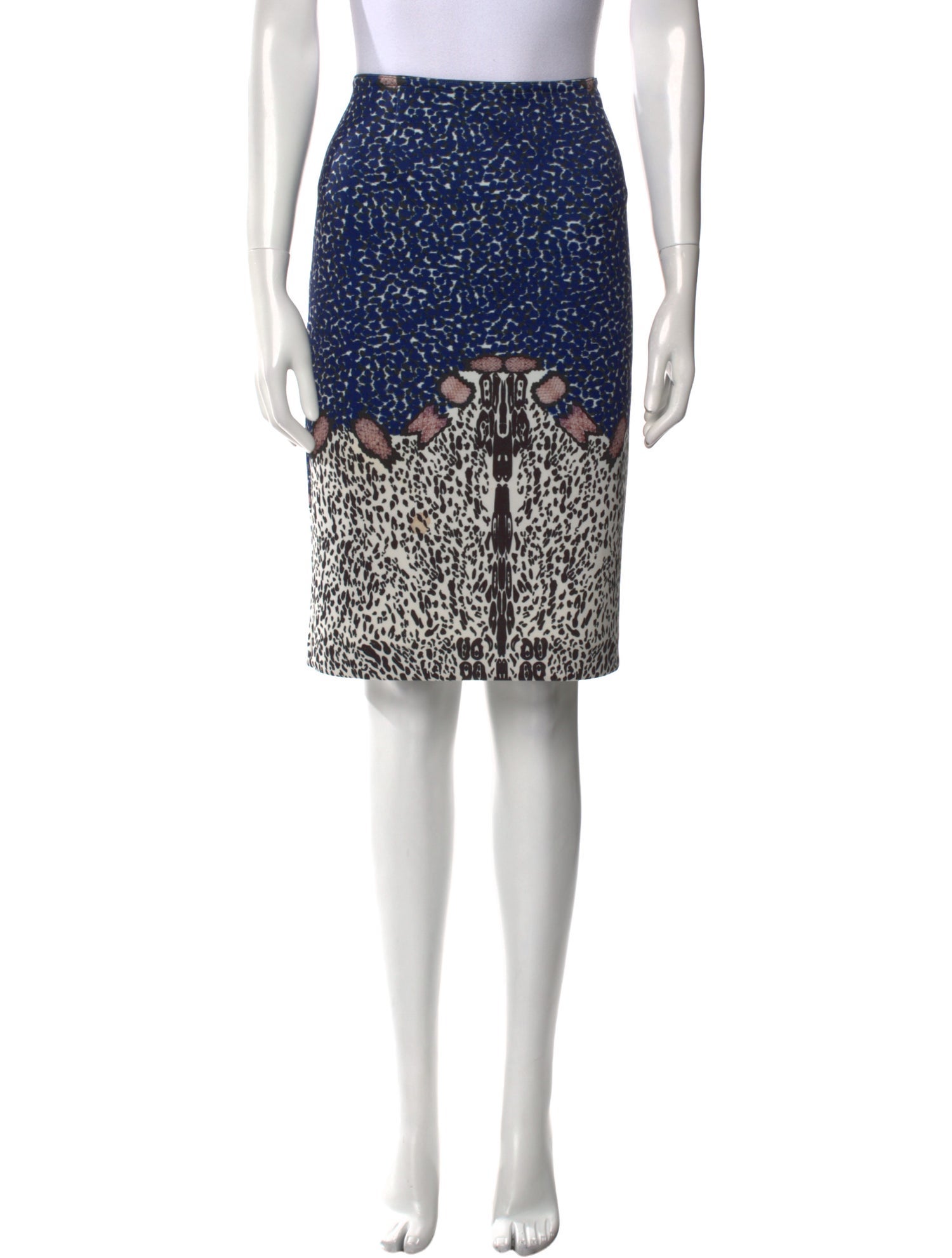 Yigal Azrouël Printed Knee-Length Skirt