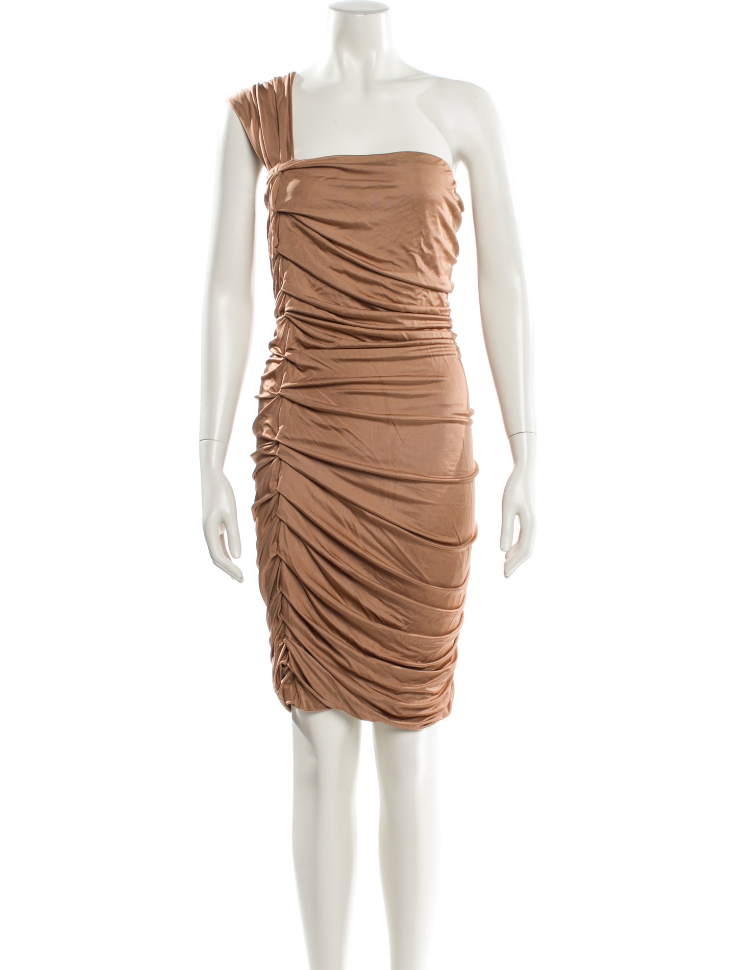 Yigal Azrouël One-Shoulder Mini Dress