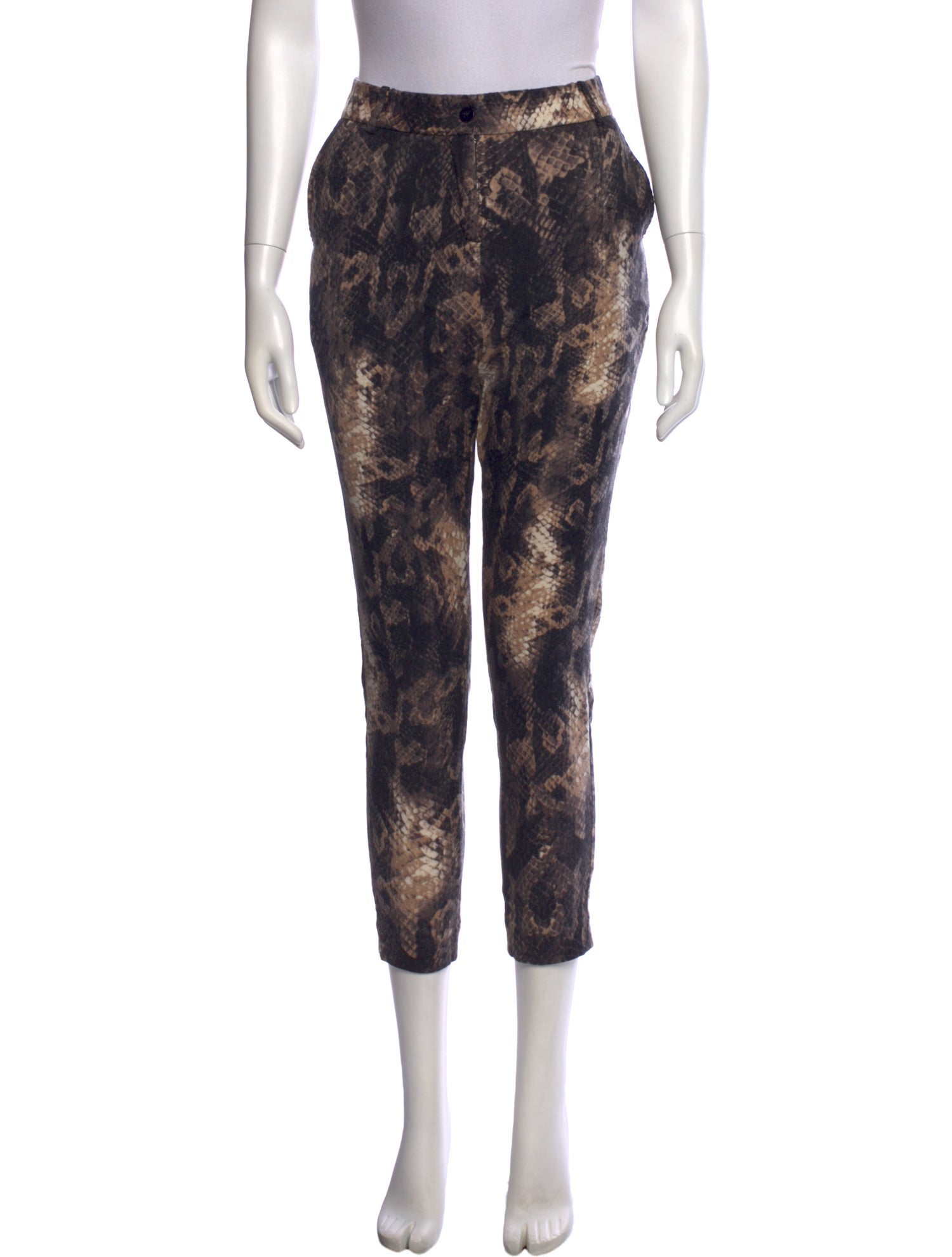 Yigal Azrouël Wool Skinny Leg Pants