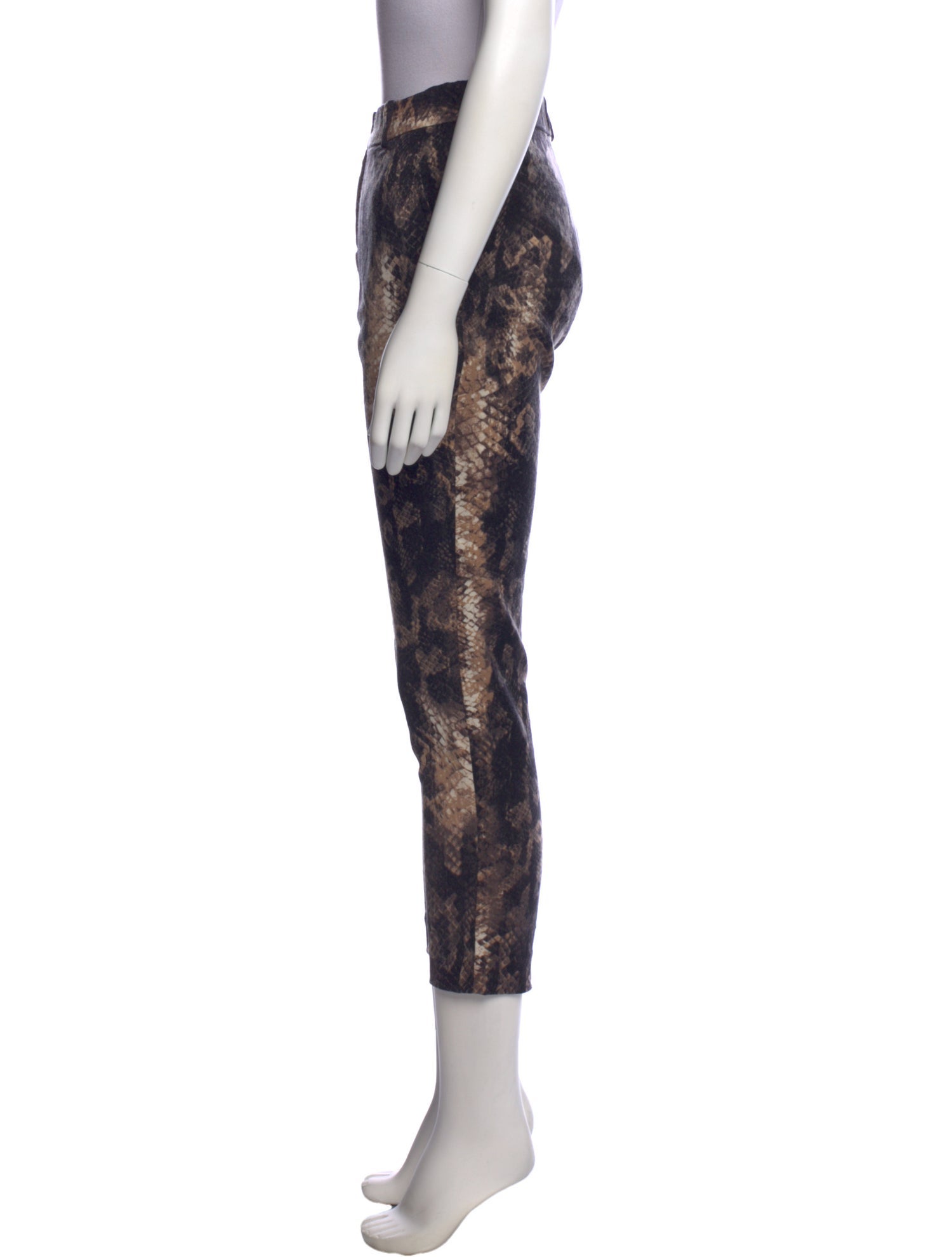 Yigal Azrouël Wool Skinny Leg Pants