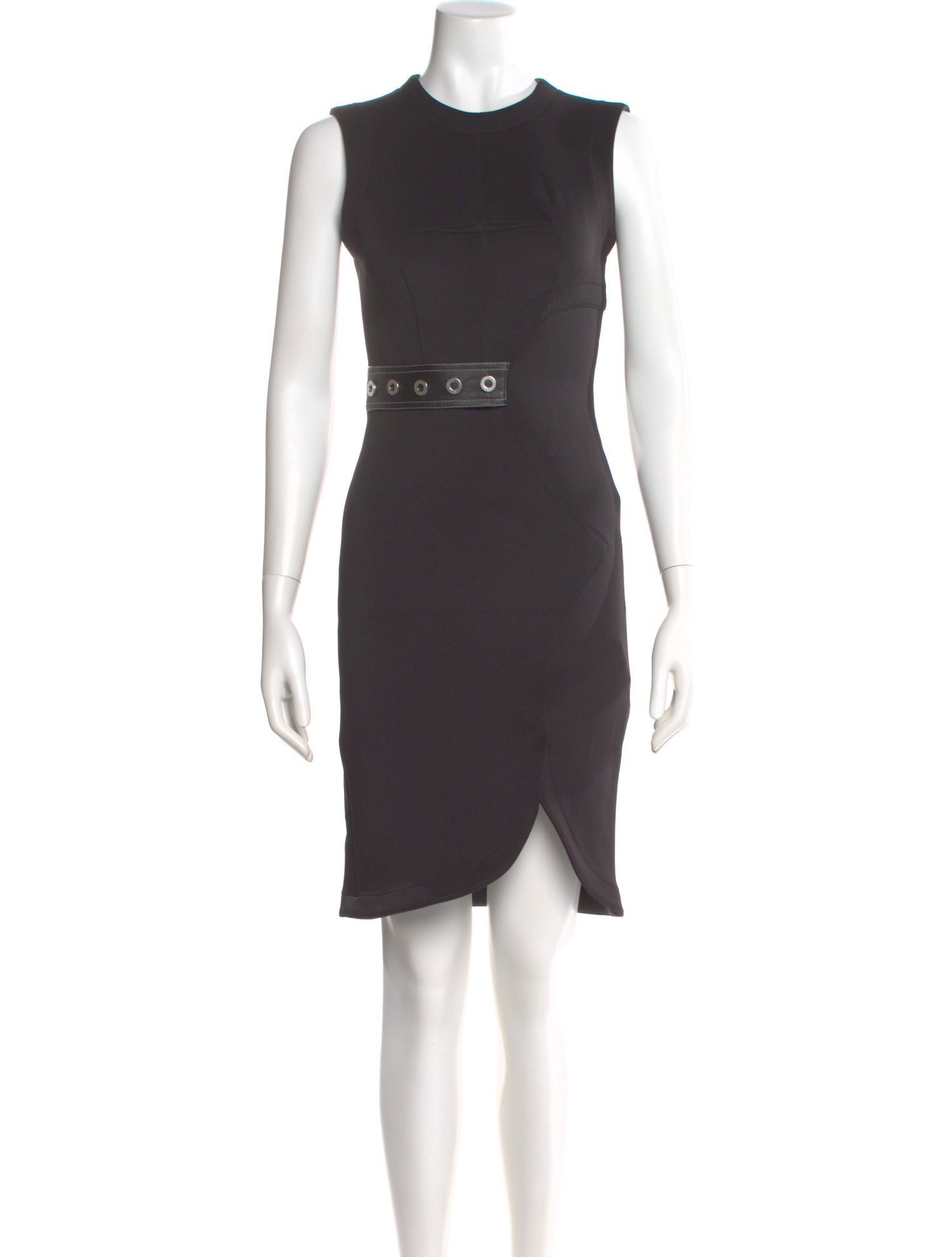 Yigal Azrouël Crew Neck Knee-Length Dress