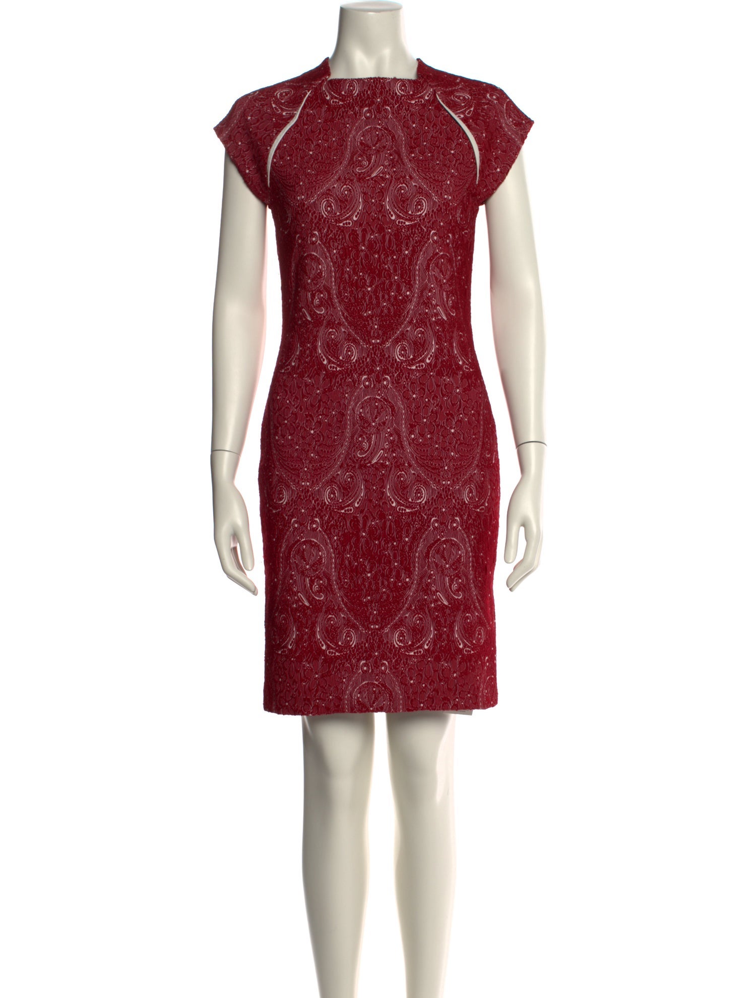 Yigal Azrouël Paisley Print Knee-Length Dress