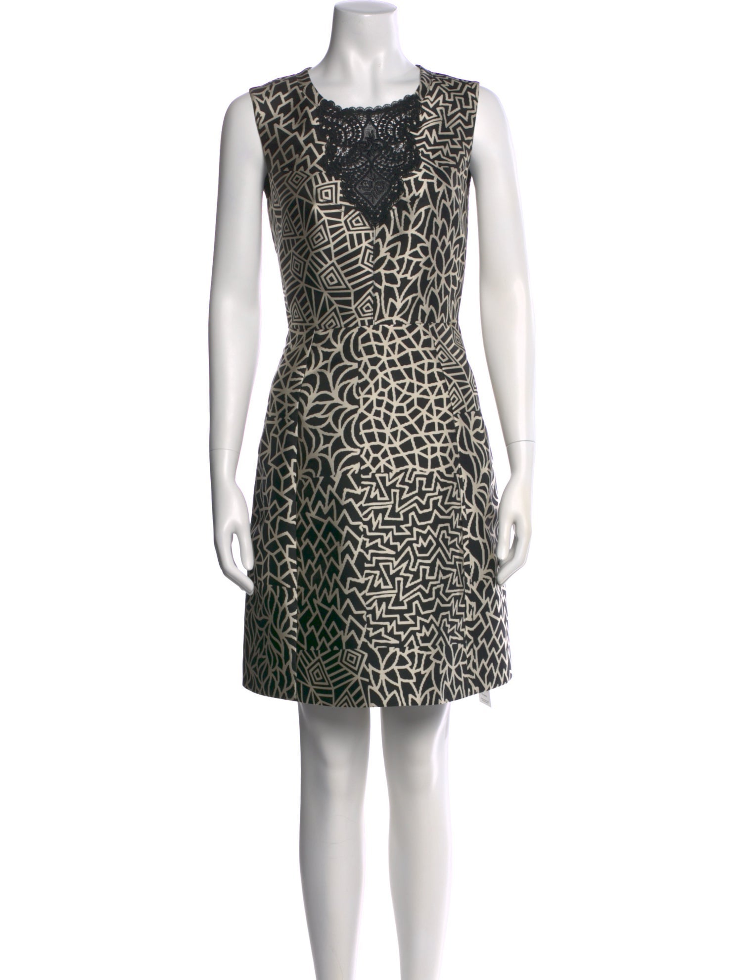 Yigal Azrouël Printed Knee-Length Dress