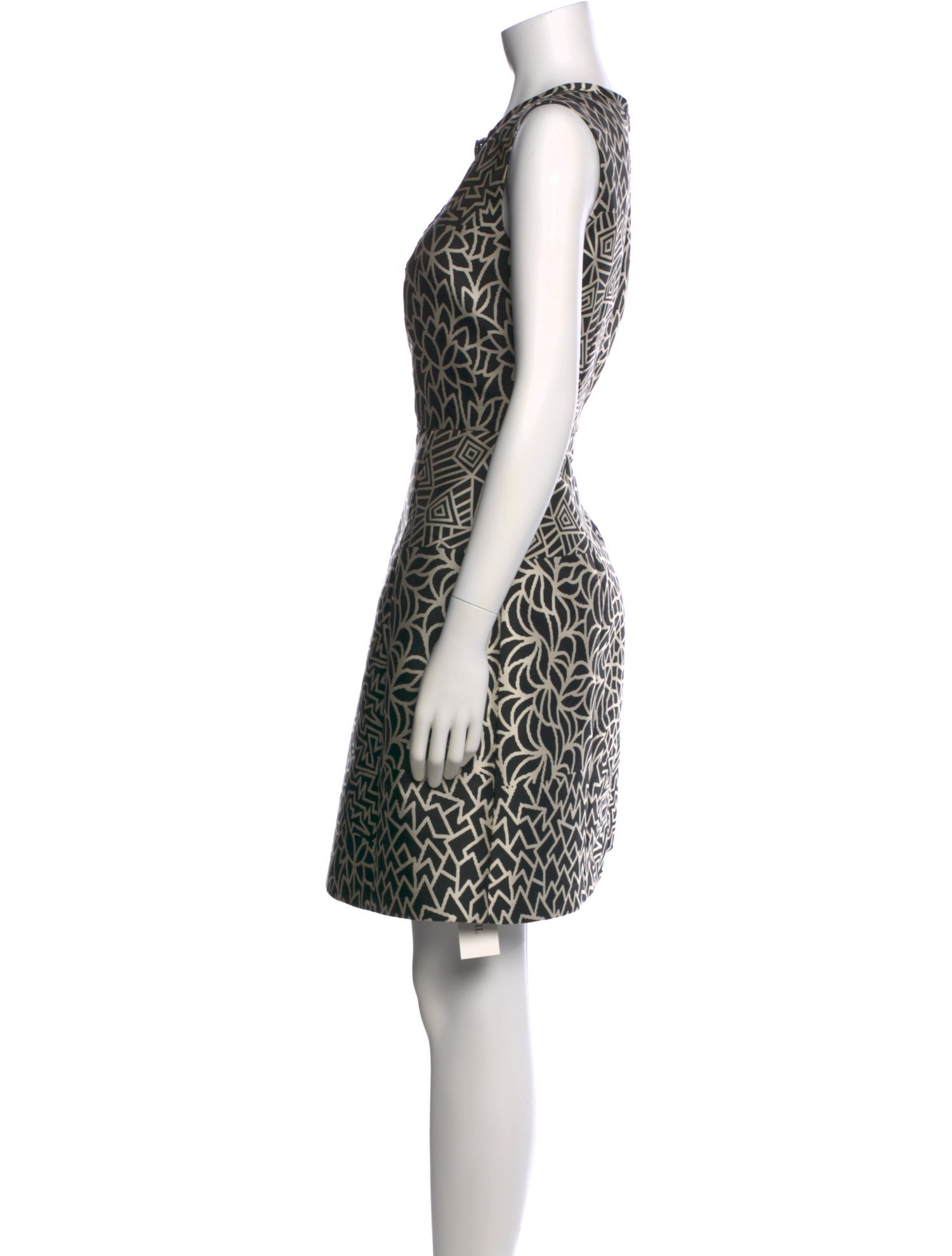 Yigal Azrouël Printed Knee-Length Dress