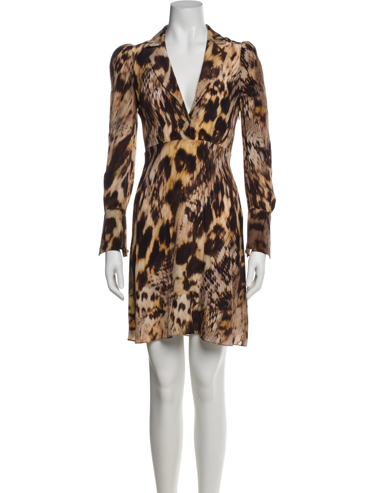 Yigal Azrouël Silk Mini Dress