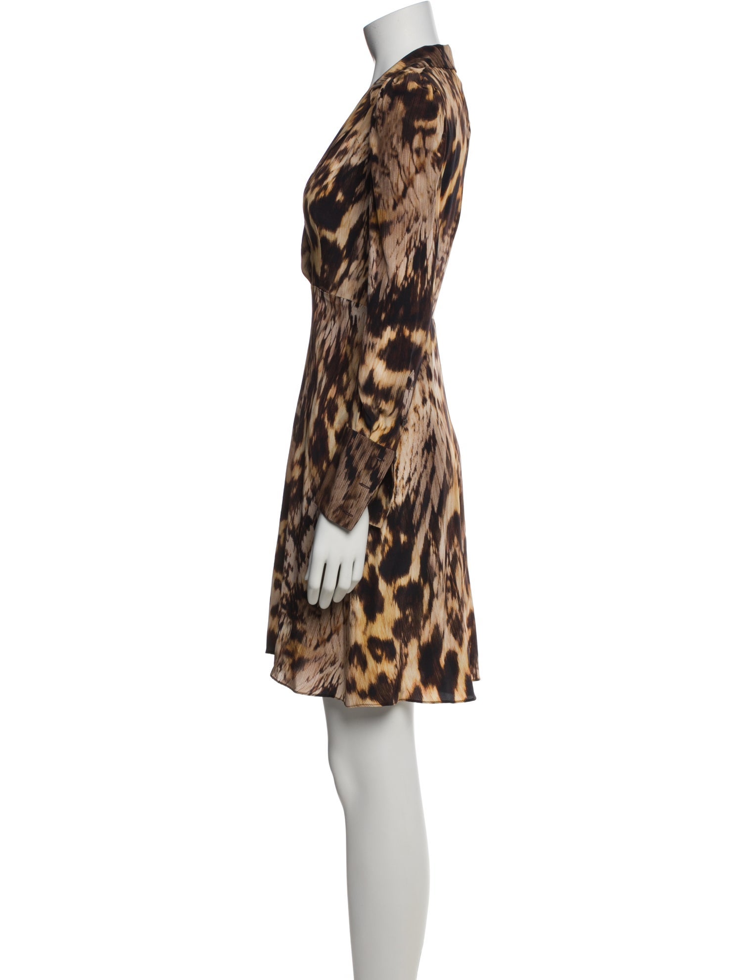 Yigal Azrouël Silk Mini Dress