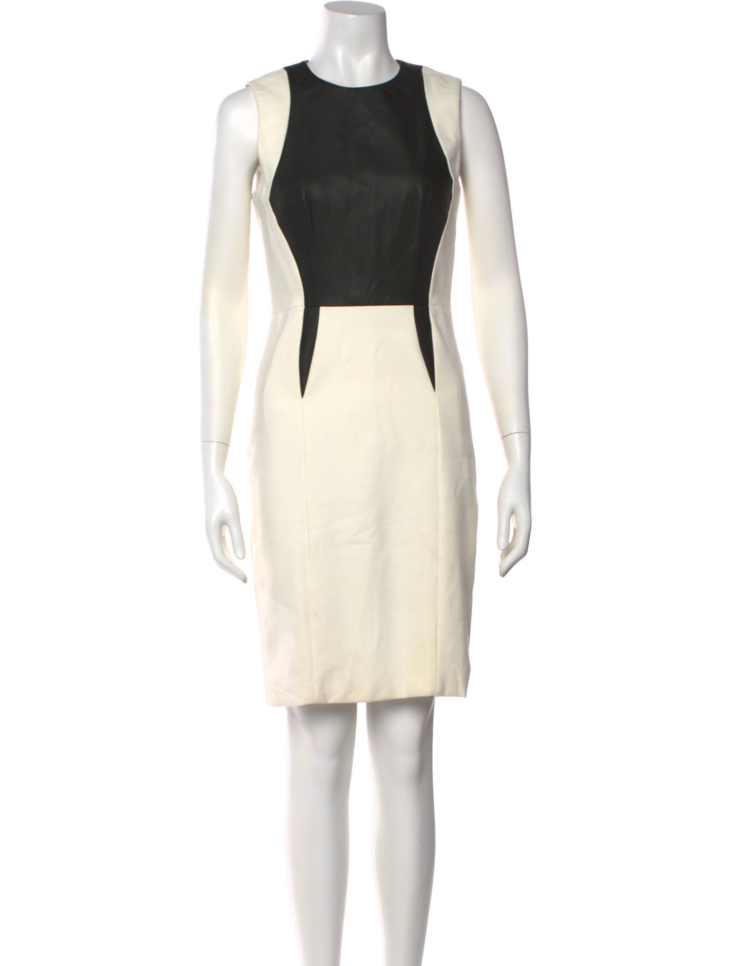 Yigal Azrouël Crew Neck Knee-Length Dress