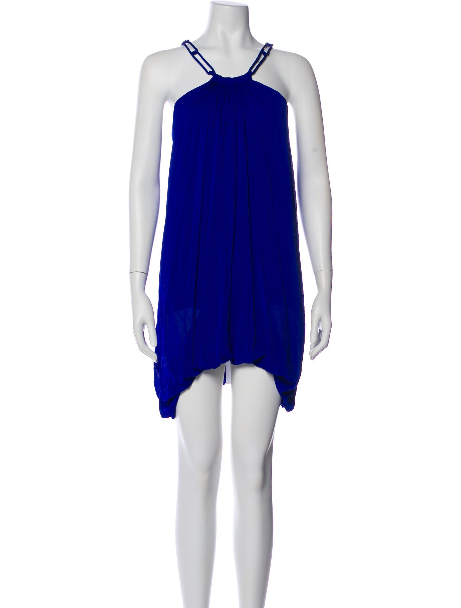 Yigal Azrouël Halterneck Mini Dress