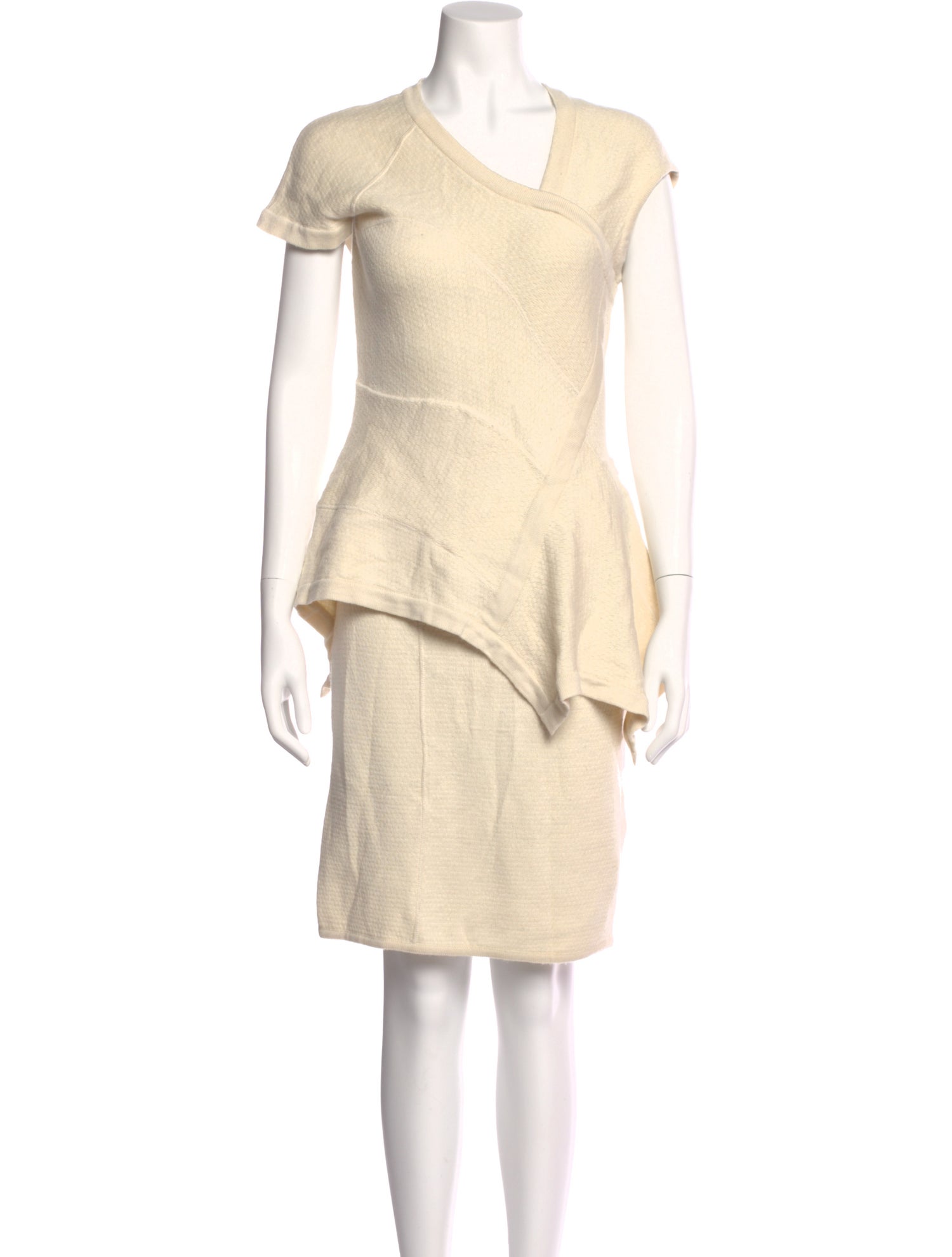 Yigal Azrouël Cowl Neck Knee-Length Dress