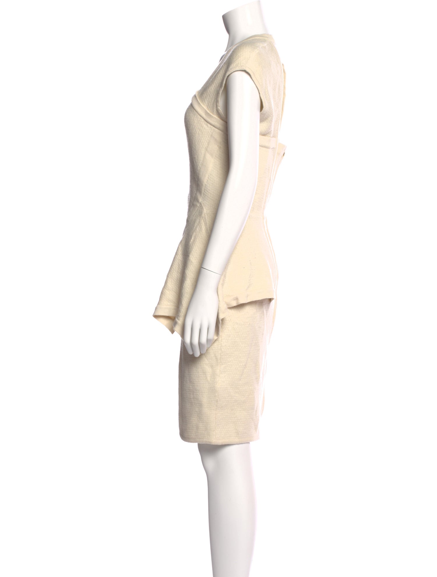 Yigal Azrouël Cowl Neck Knee-Length Dress