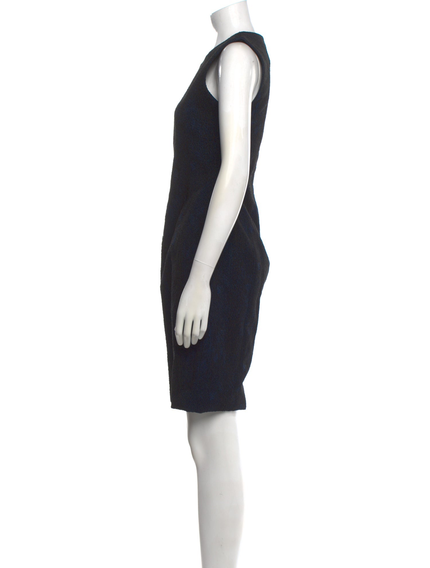 Yigal Azrouël Crew Neck Knee-Length Dress