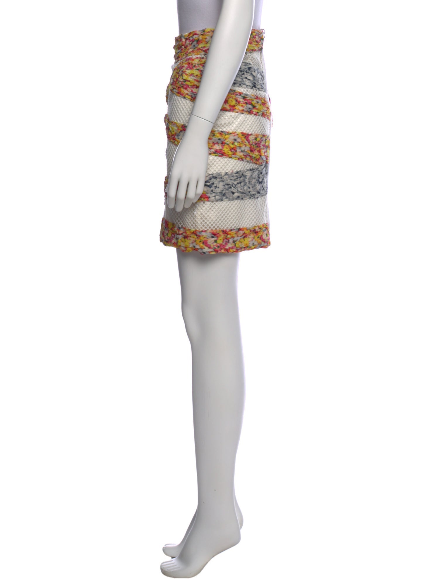 Yigal Azrouël Printed Mini Skirt