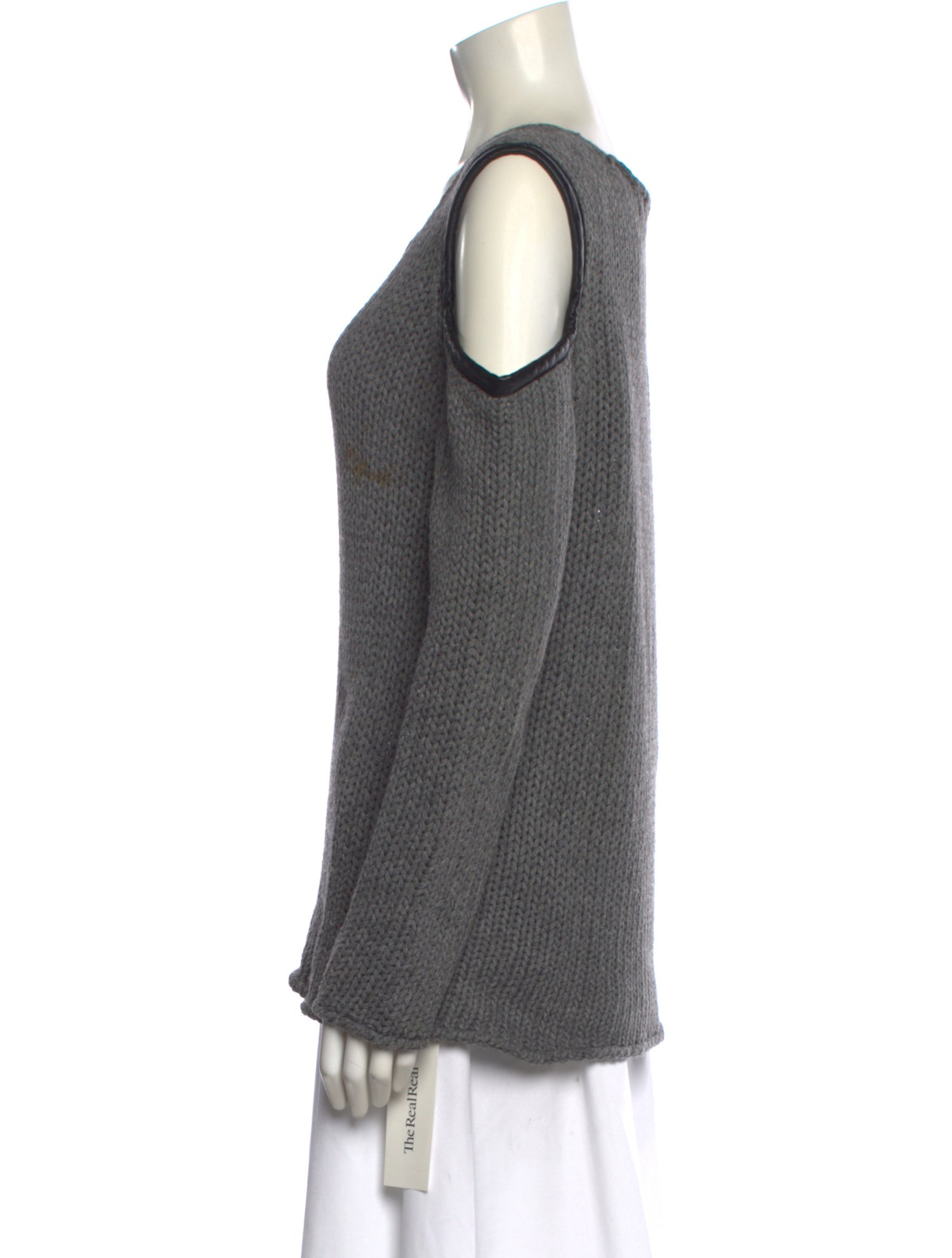 Yigal Azrouël Scoop Neck Sweater