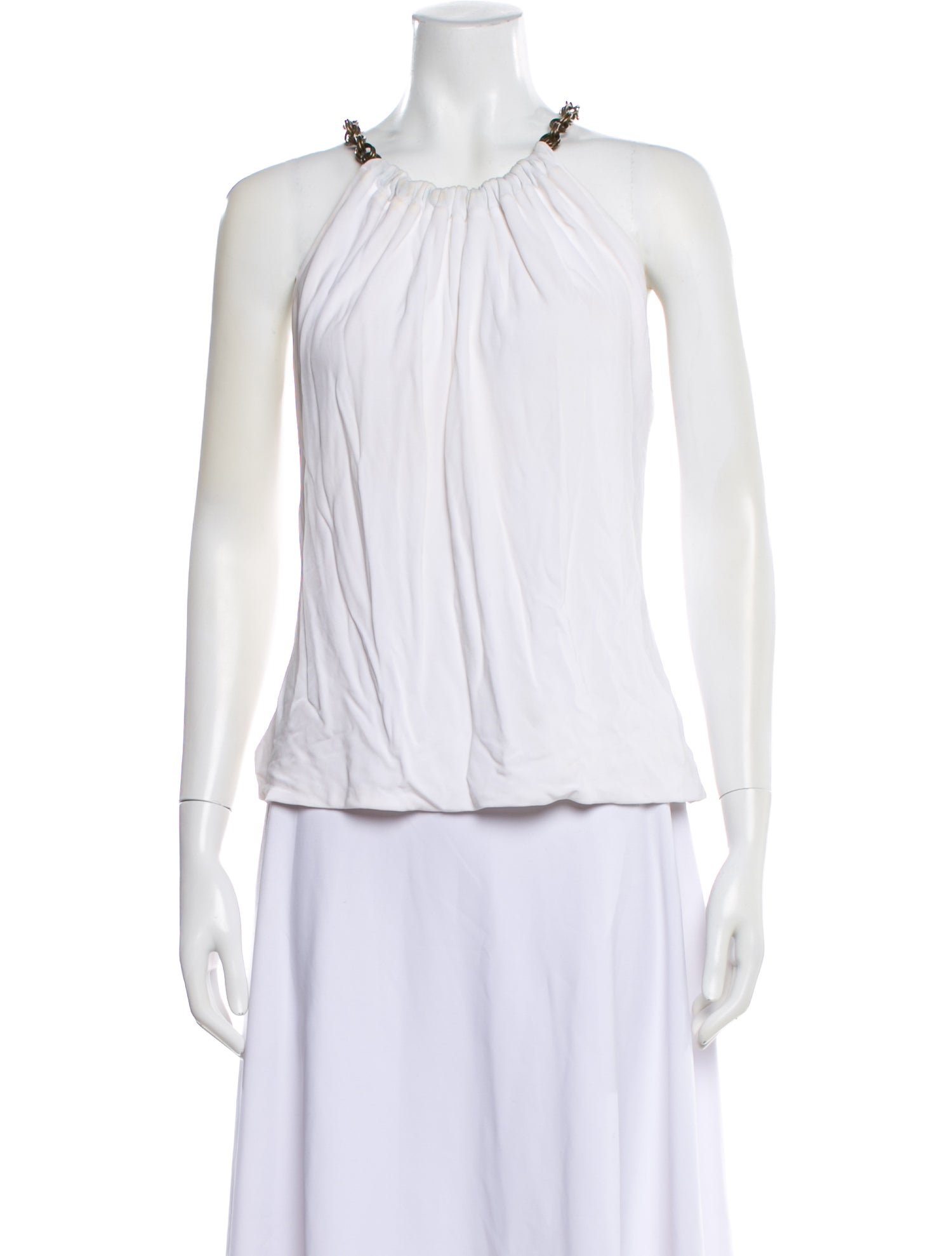 Yigal Azrouël Halterneck Sleeveless Top