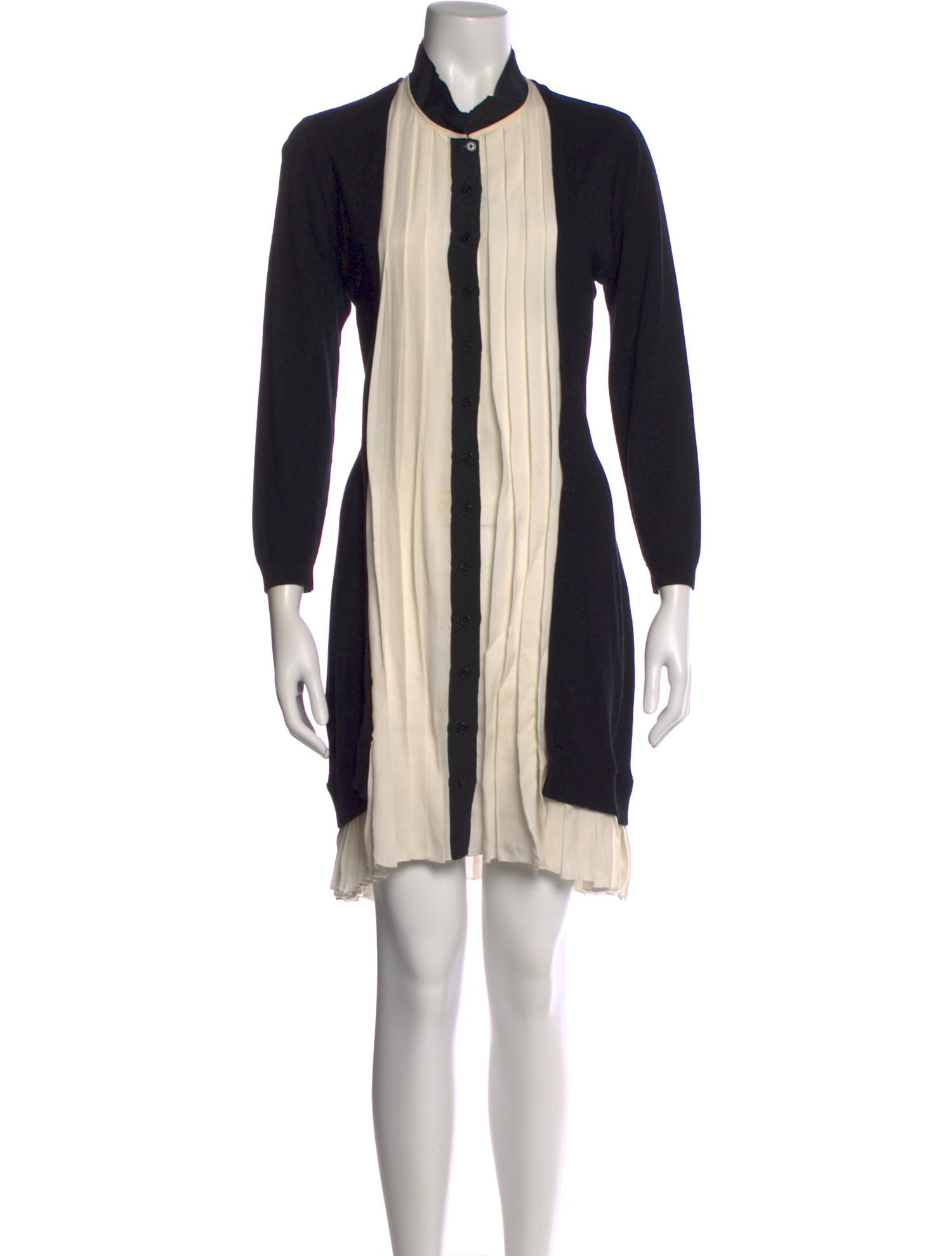 Yigal Azrouël Silk Knee-Length Dress