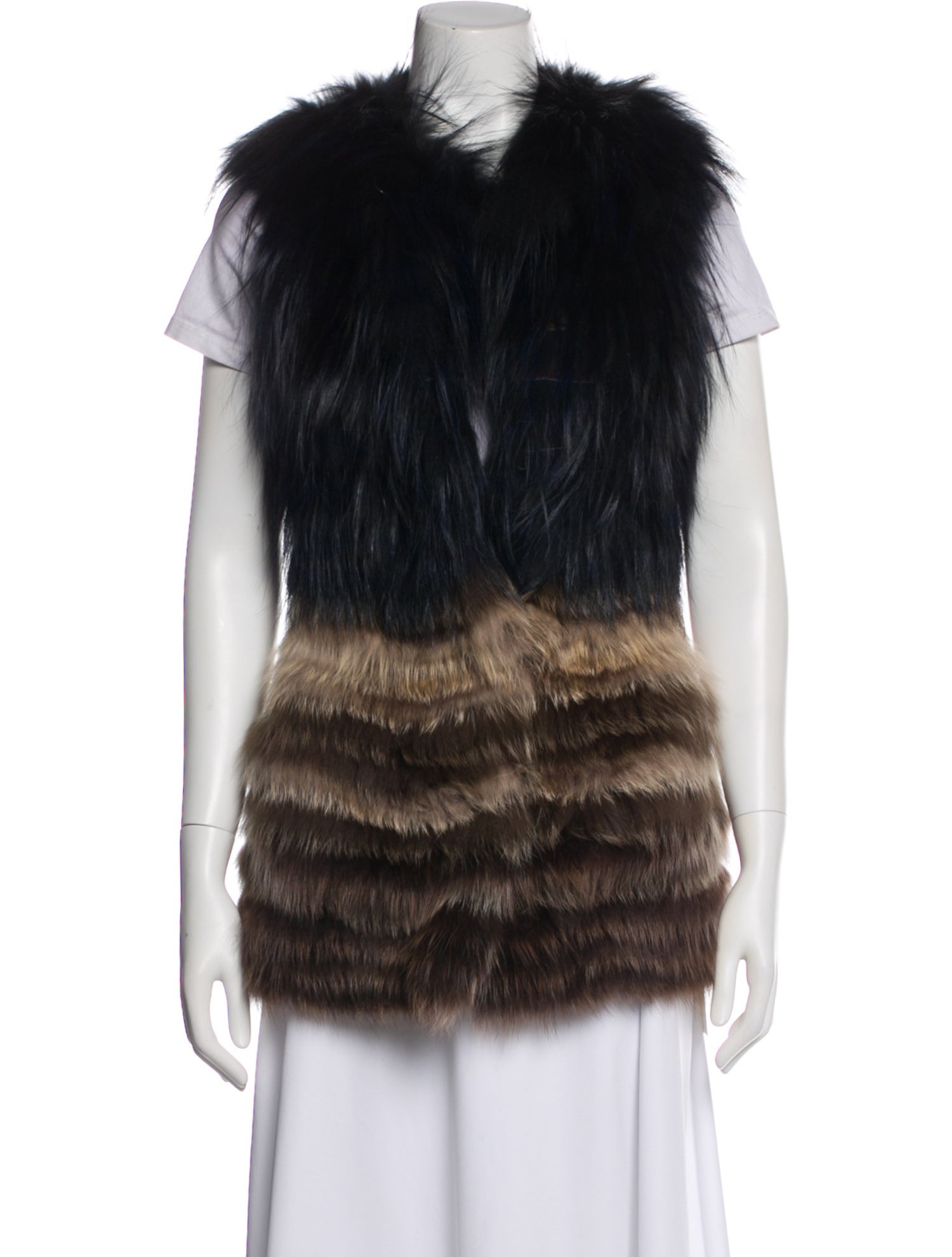 Yigal Azrouël Fox Fur Jacket