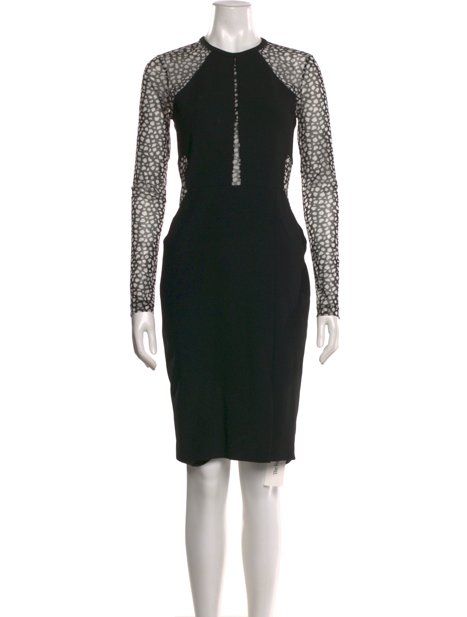 Yigal Azrouël Crew Neck Knee-Length Dress