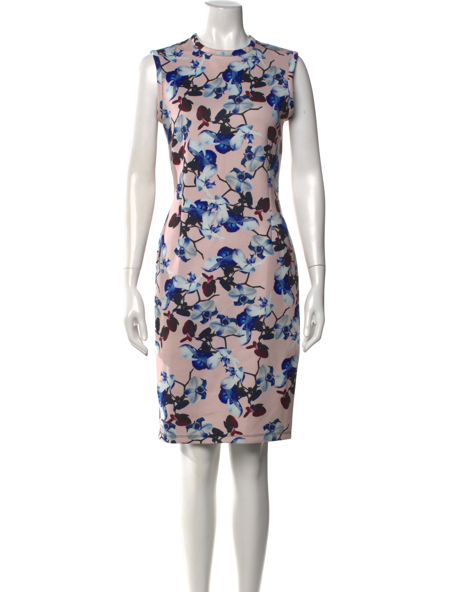 Yigal Azrouël Floral Print Knee-Length Dress
