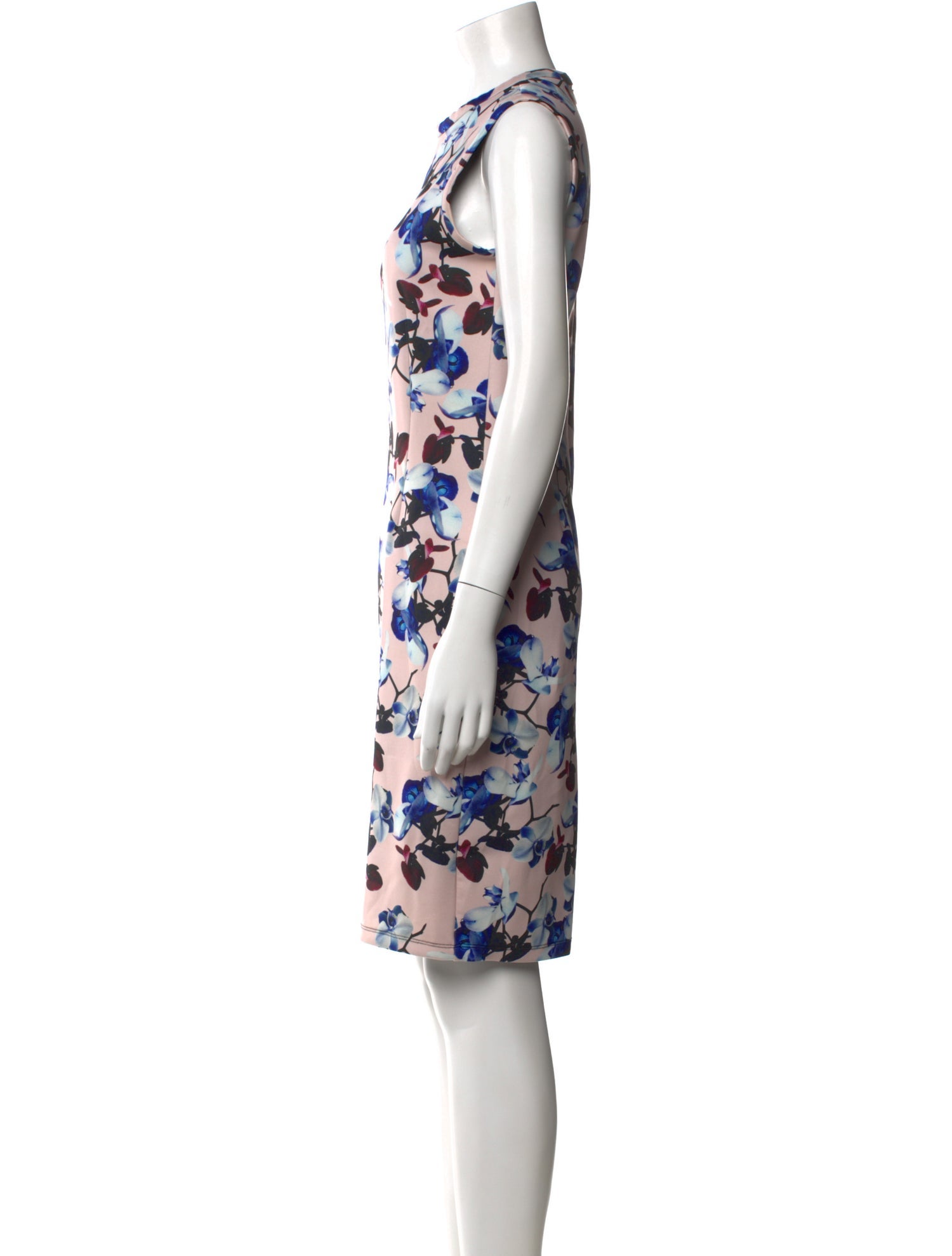 Yigal Azrouël Floral Print Knee-Length Dress