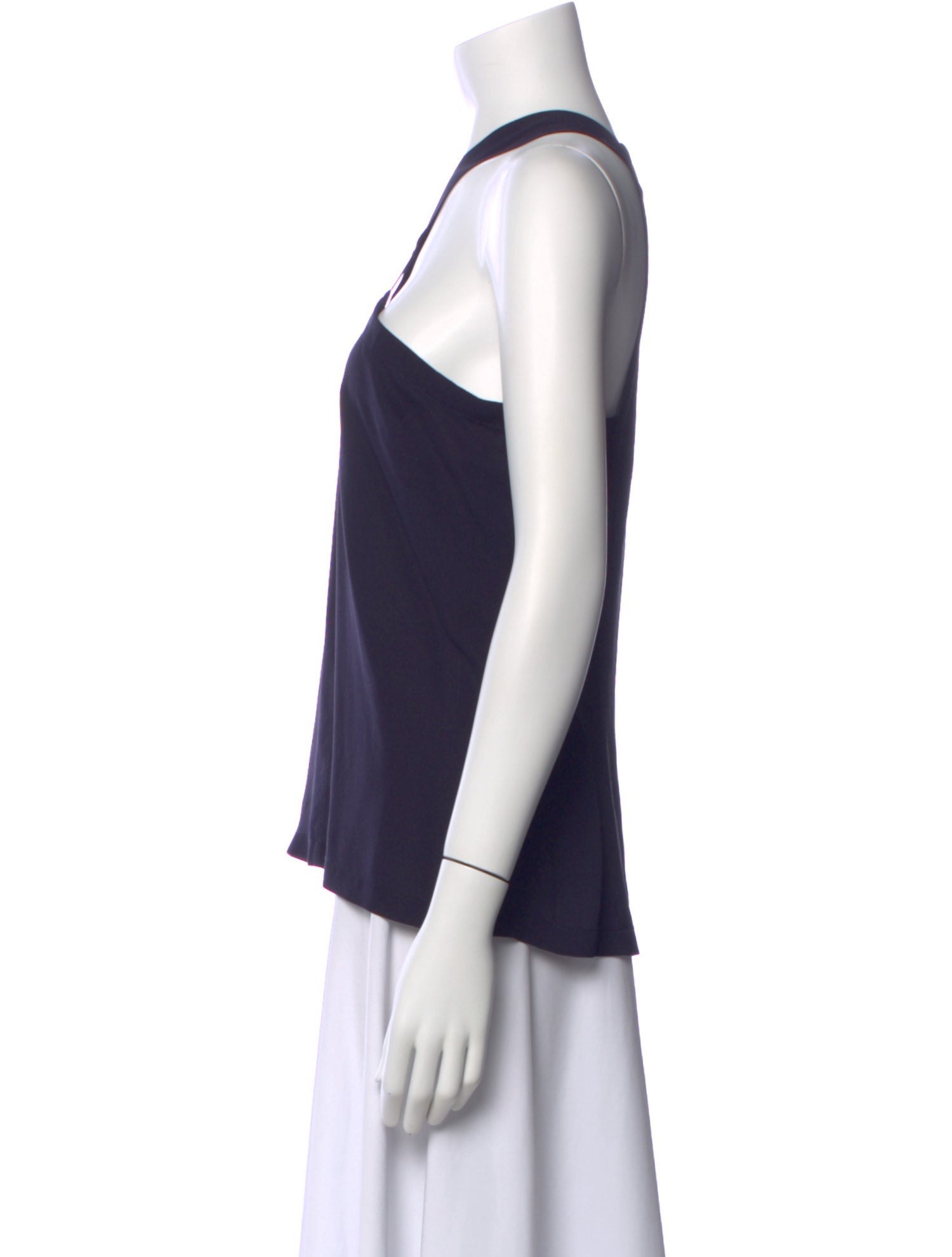 Yigal Azrouël Silk Asymmetrical Top