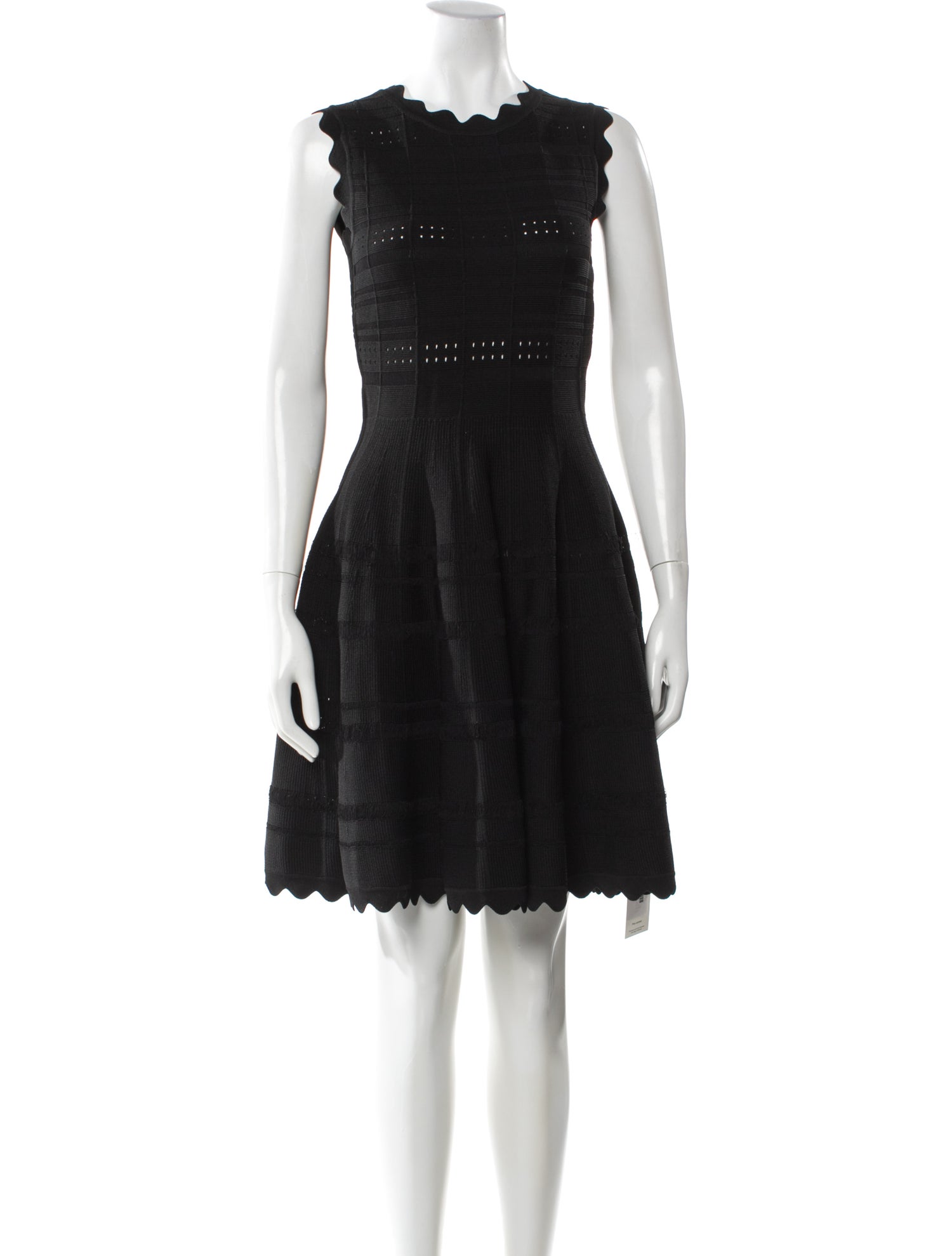 Yigal Azrouël Bateau Neckline Mini Dress