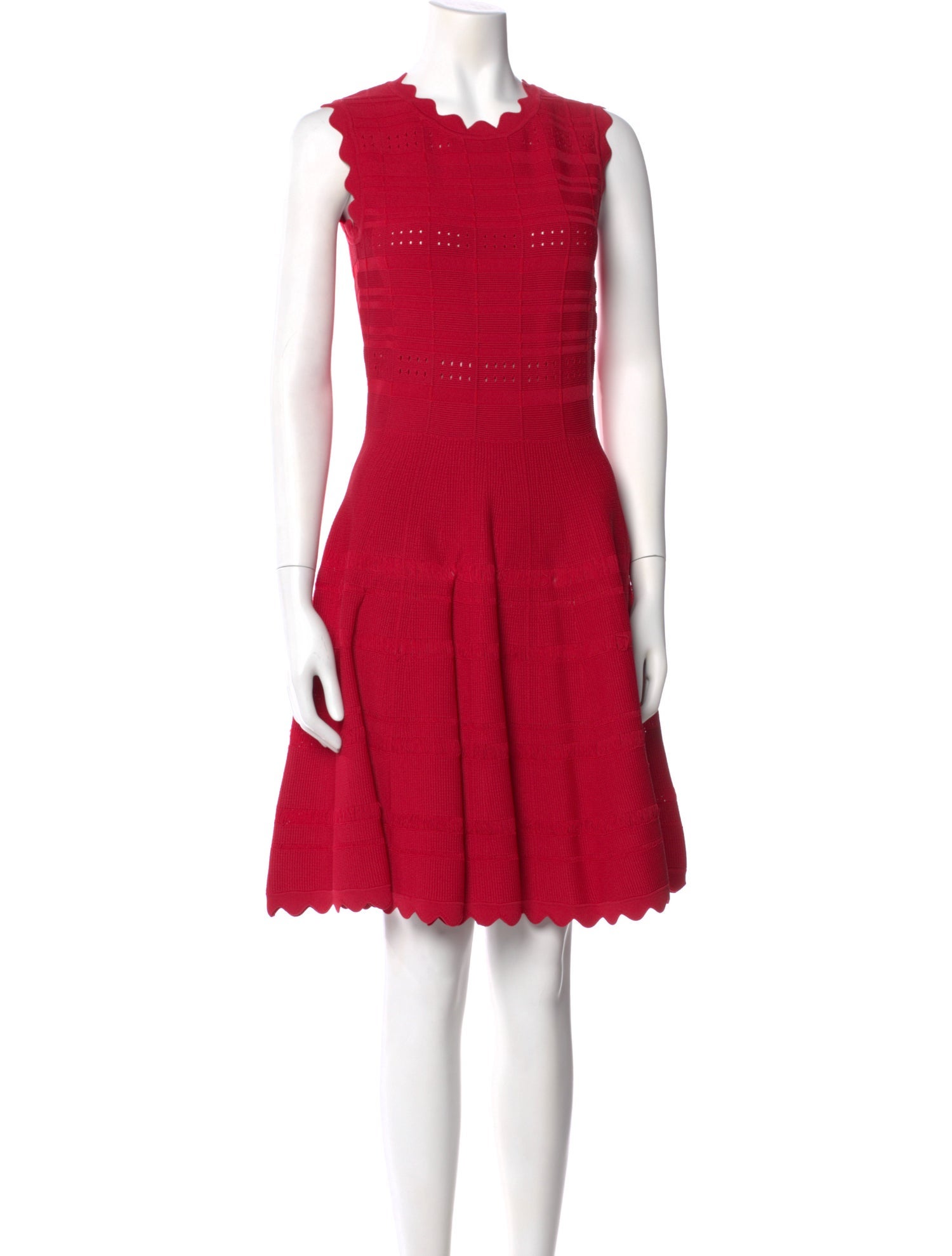 Yigal Azrouël Crew Neck Mini Dress