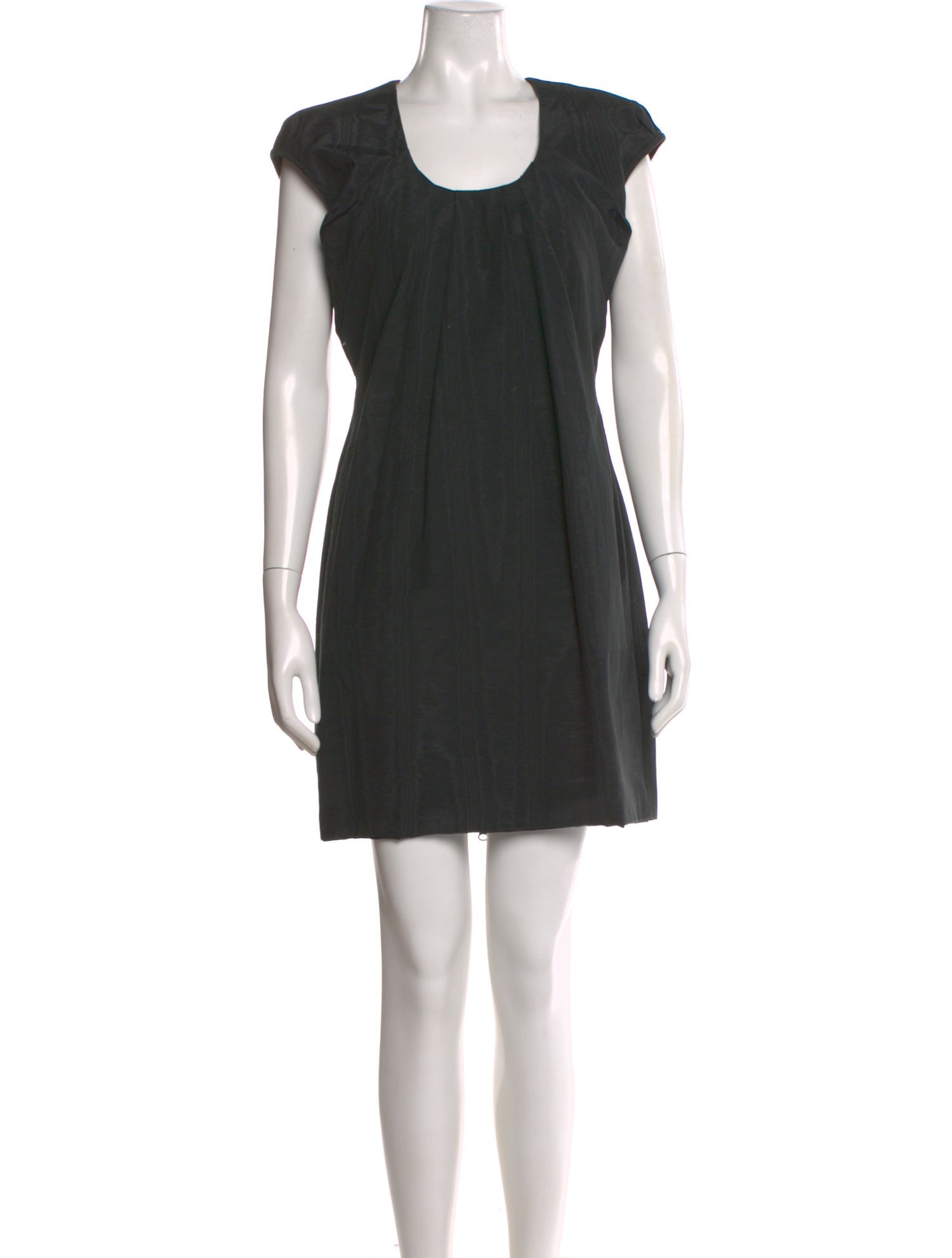 Yigal Azrouël Scoop Neck Mini Dress