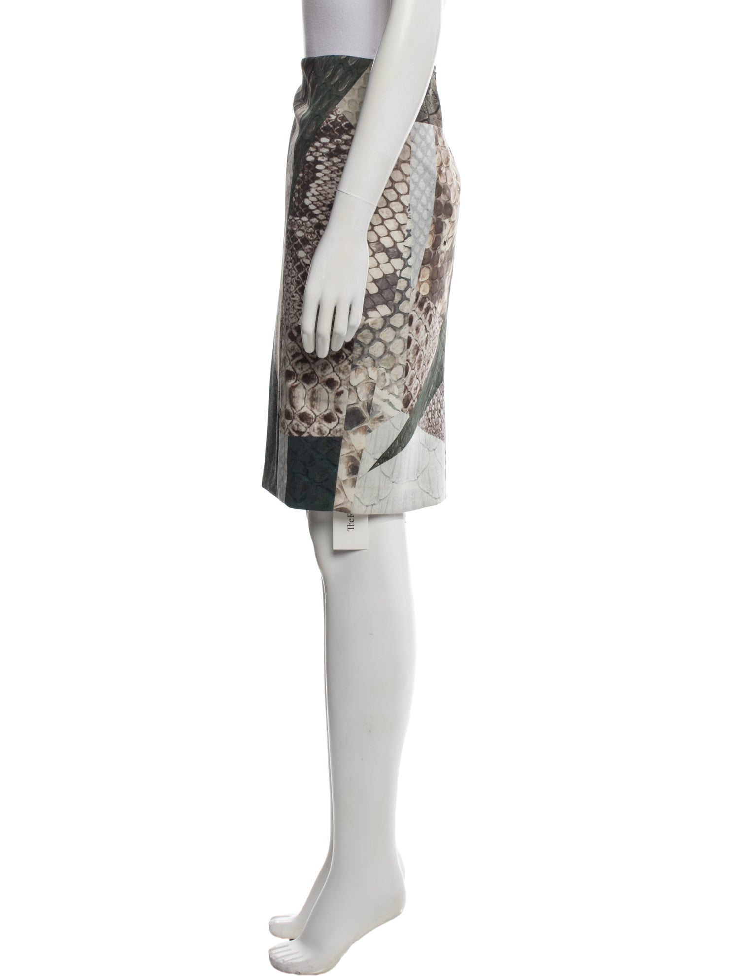 Yigal Azrouël Printed Knee-Length Skirt
