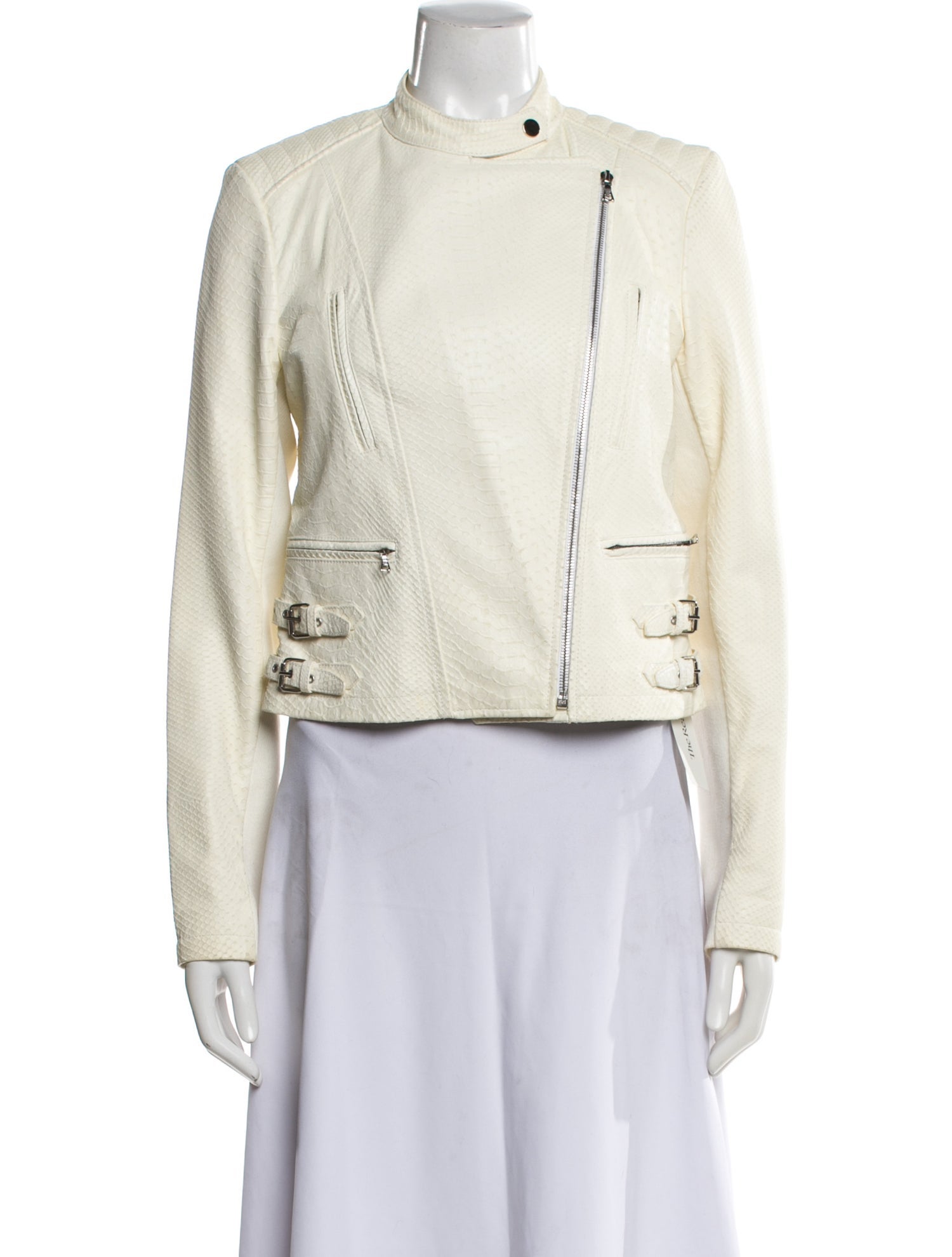 Yigal Azrouël Leather Biker Jacket