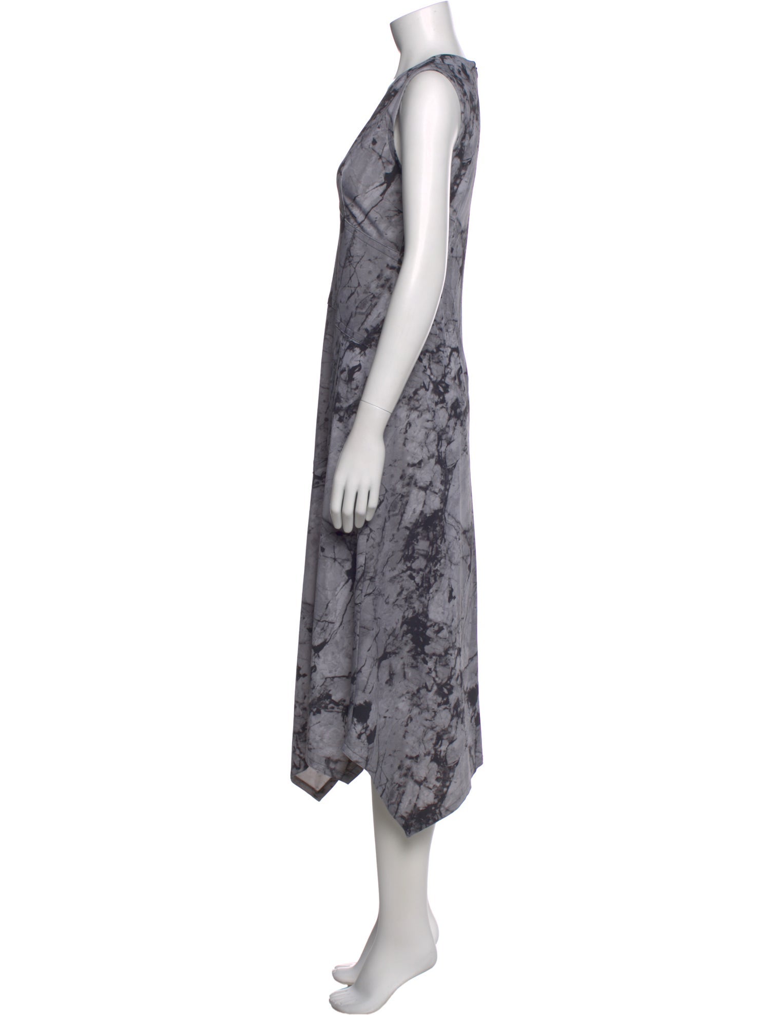 Yigal Azrouël Floral Print Long Dress