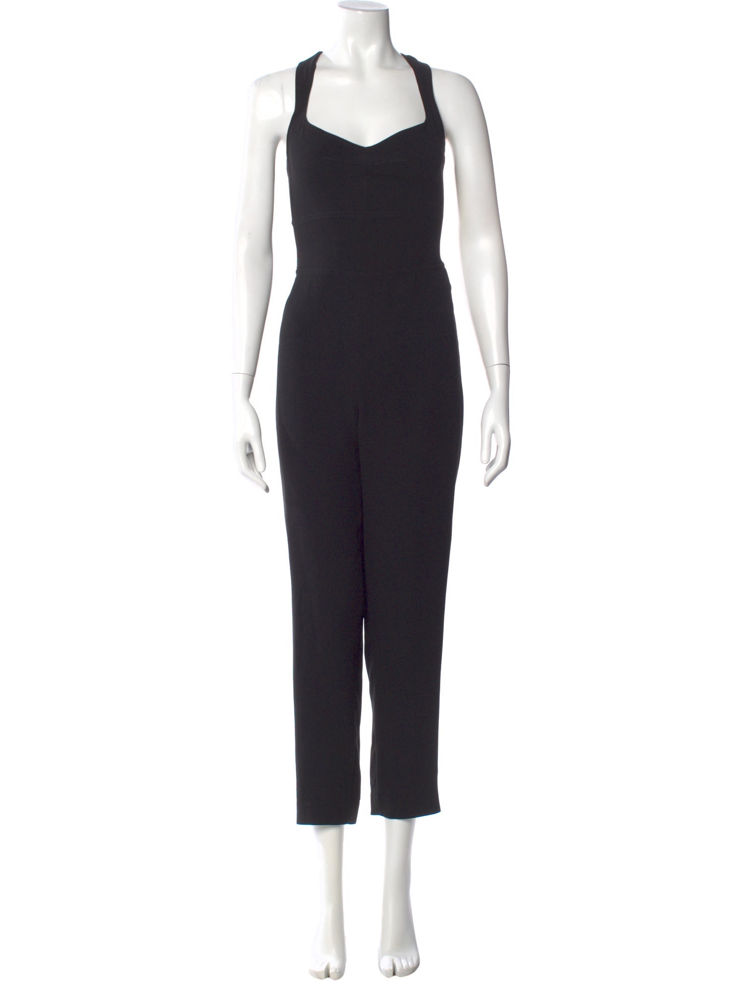 Yigal Azrouël Scoop Neck Jumpsuit
