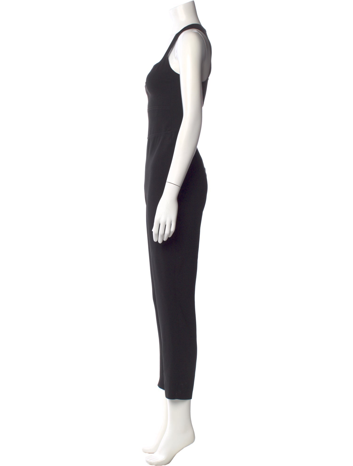 Yigal Azrouël Scoop Neck Jumpsuit