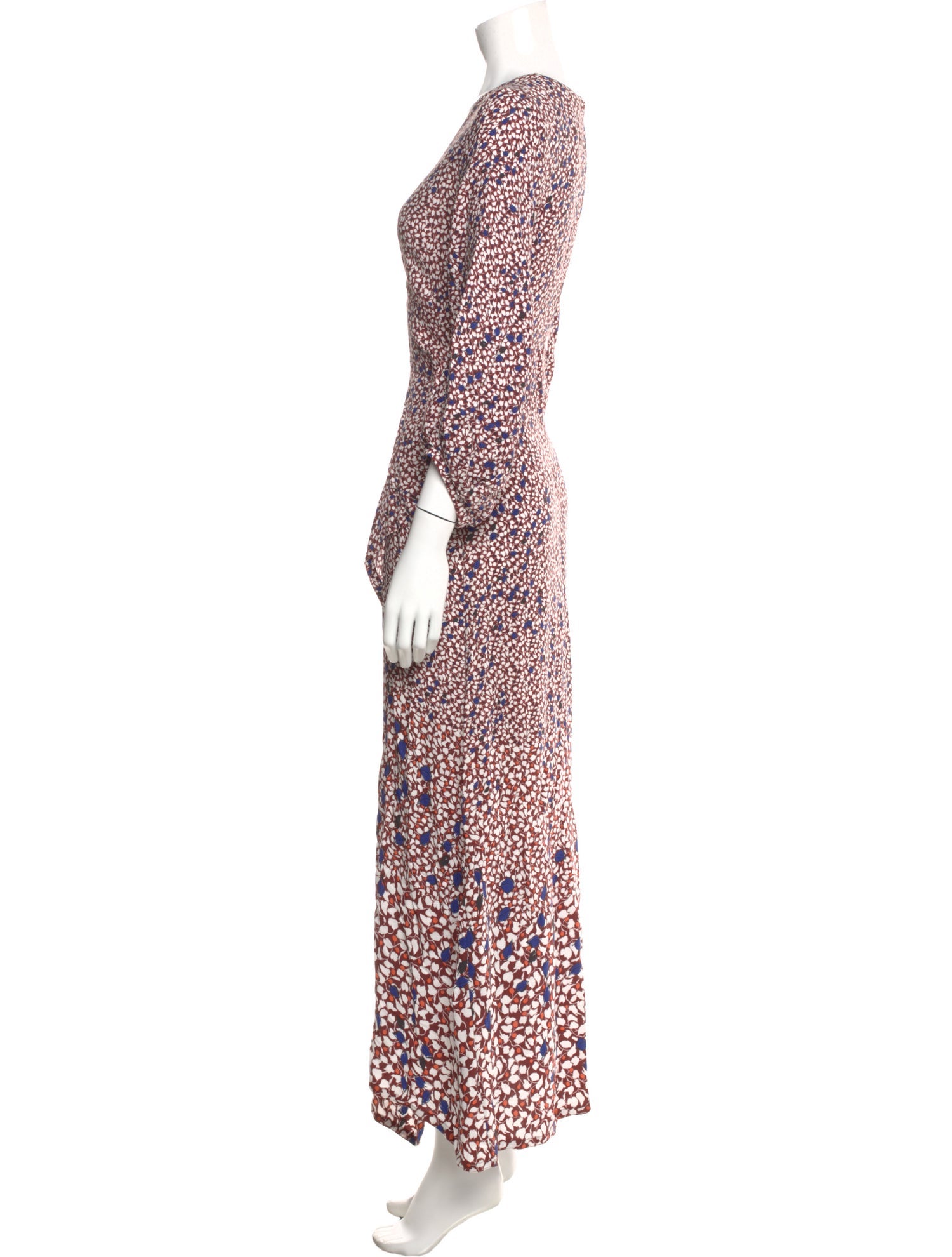 Yigal Azrouël Floral Print Long Dress w/ Tags
