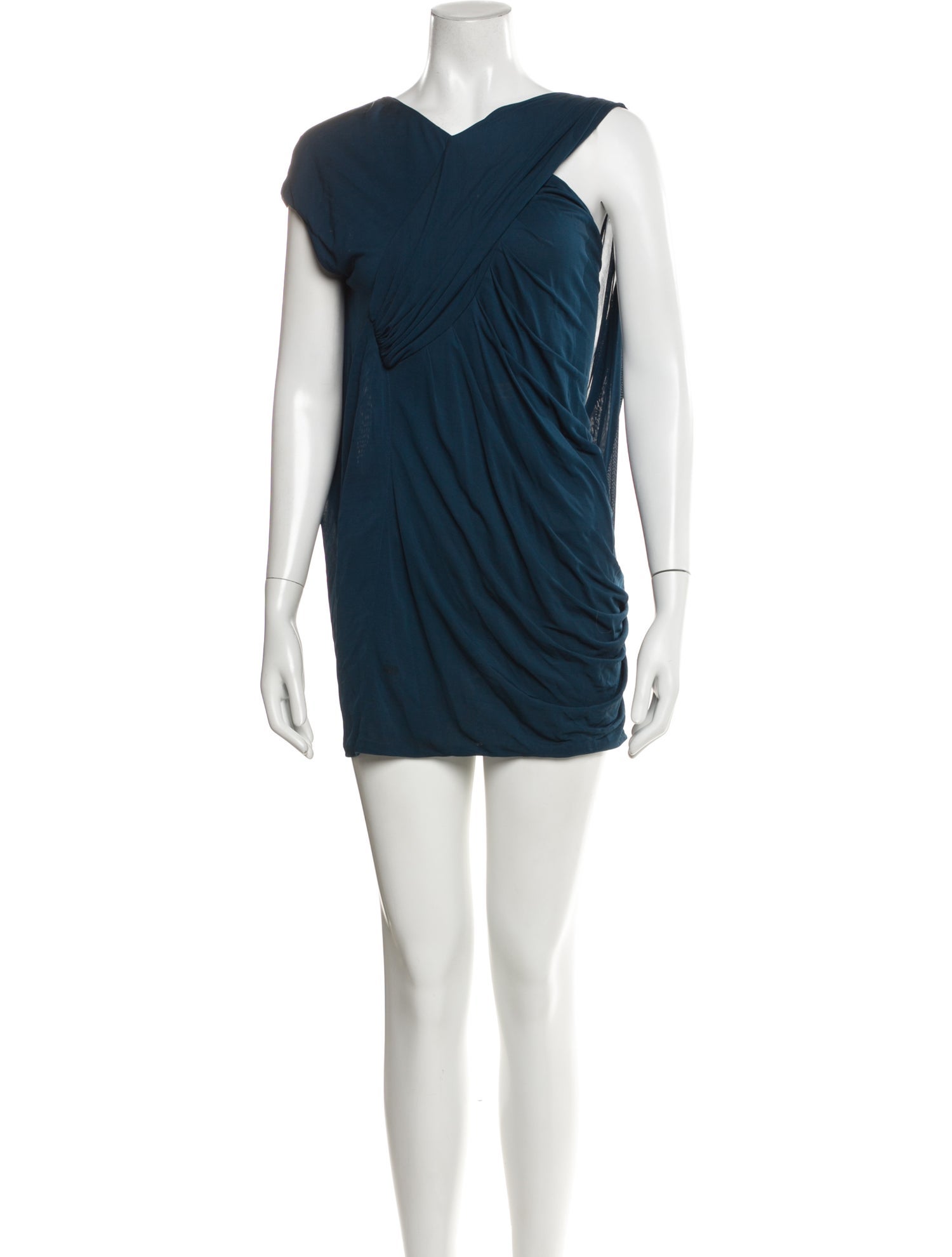 Yigal Azrouël One-Shoulder Mini Dress