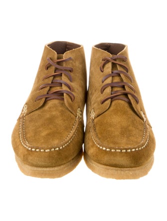 Yuketen Suede Lace-Up Boots