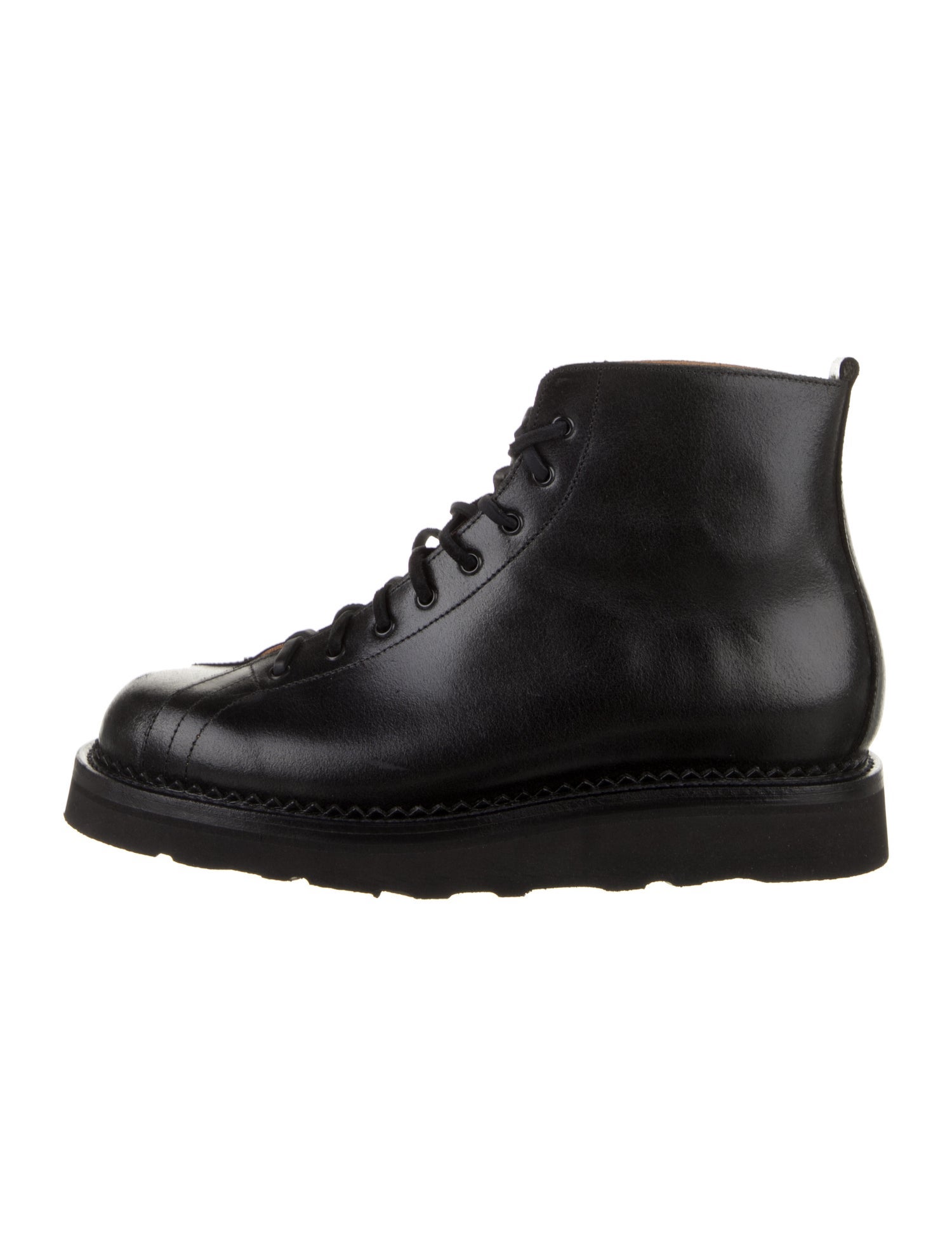 Yuketen Leather Lace-Up Boots