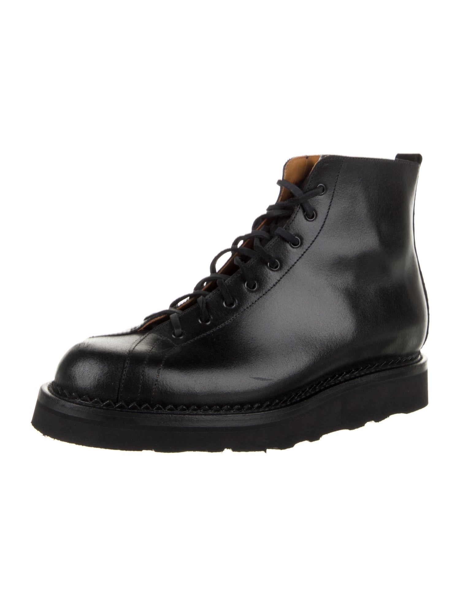 Yuketen Leather Lace-Up Boots