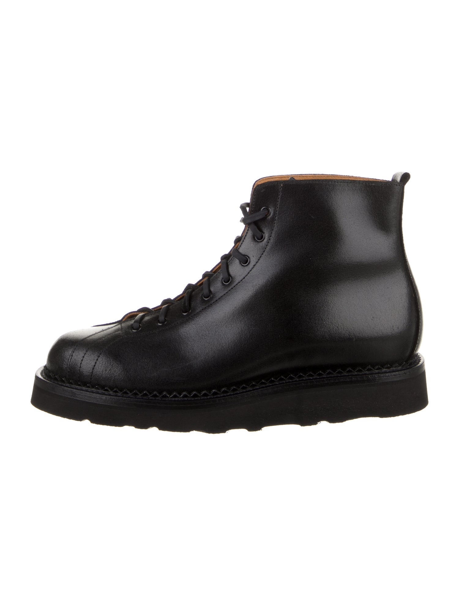 Yuketen Leather Lace-Up Boots