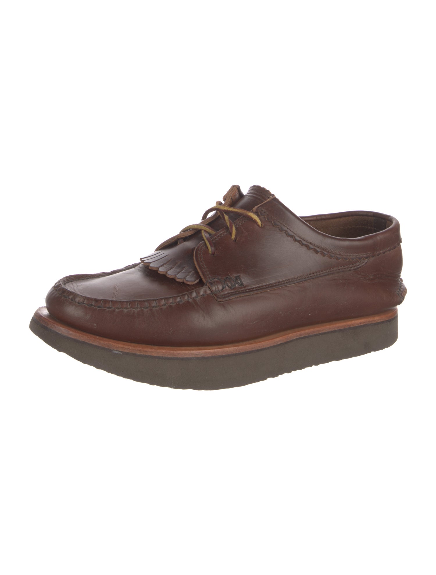 Yuketen Leather Derby Shoes