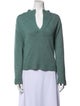 Lisa Yang Cashmere V-Neck Sweater