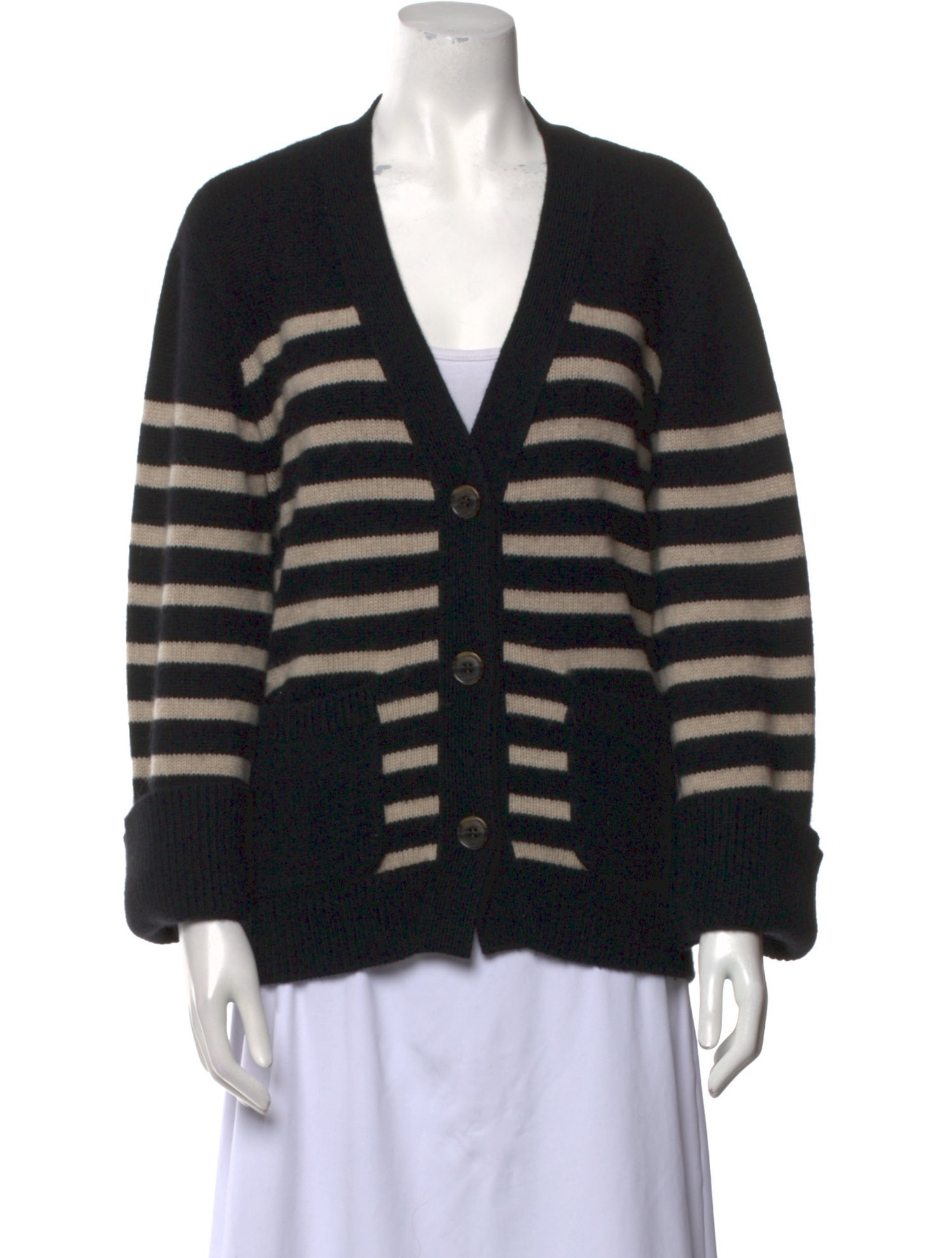 Lisa Yang Cashmere Striped Sweater