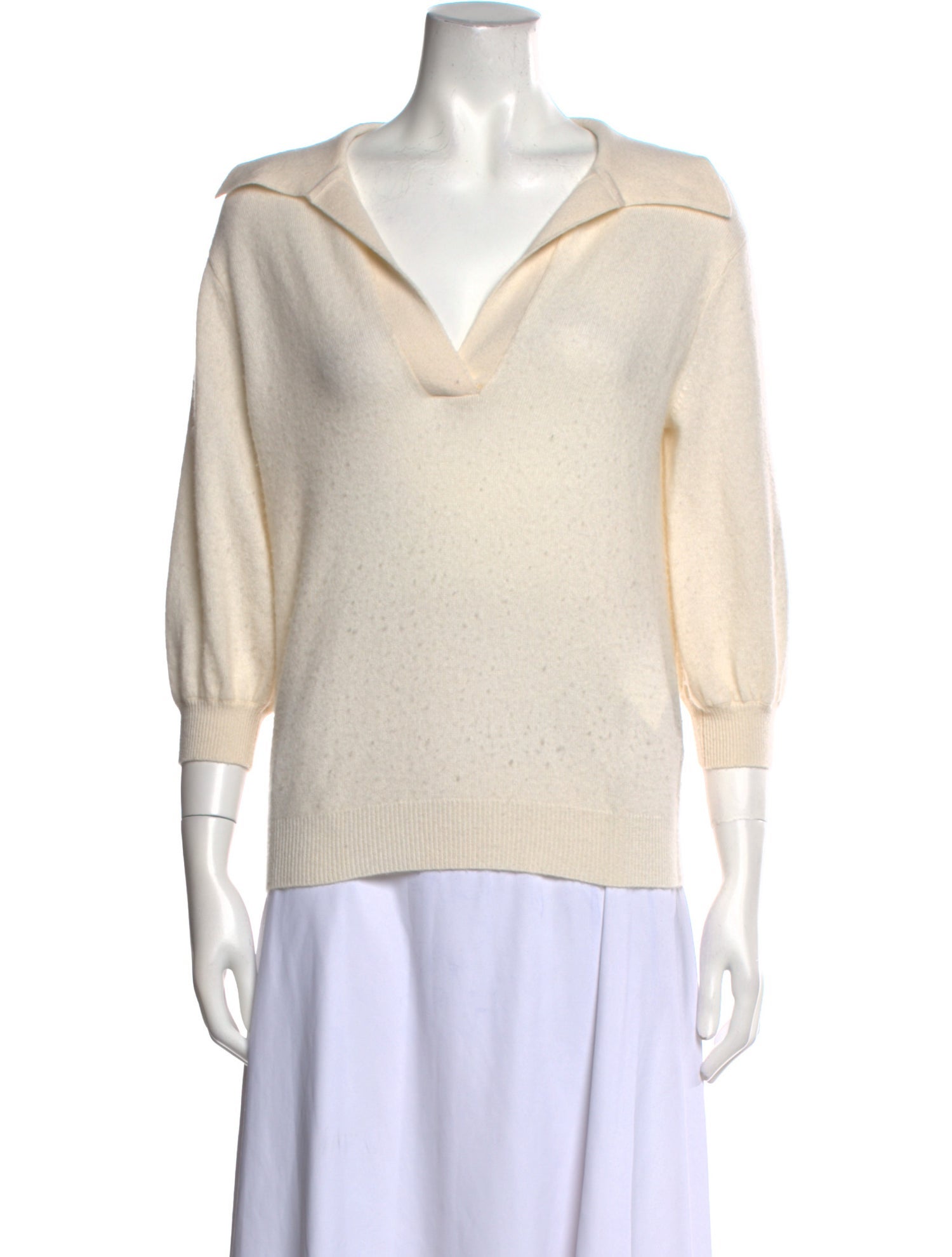 Lisa Yang Cashmere V-Neck Sweater