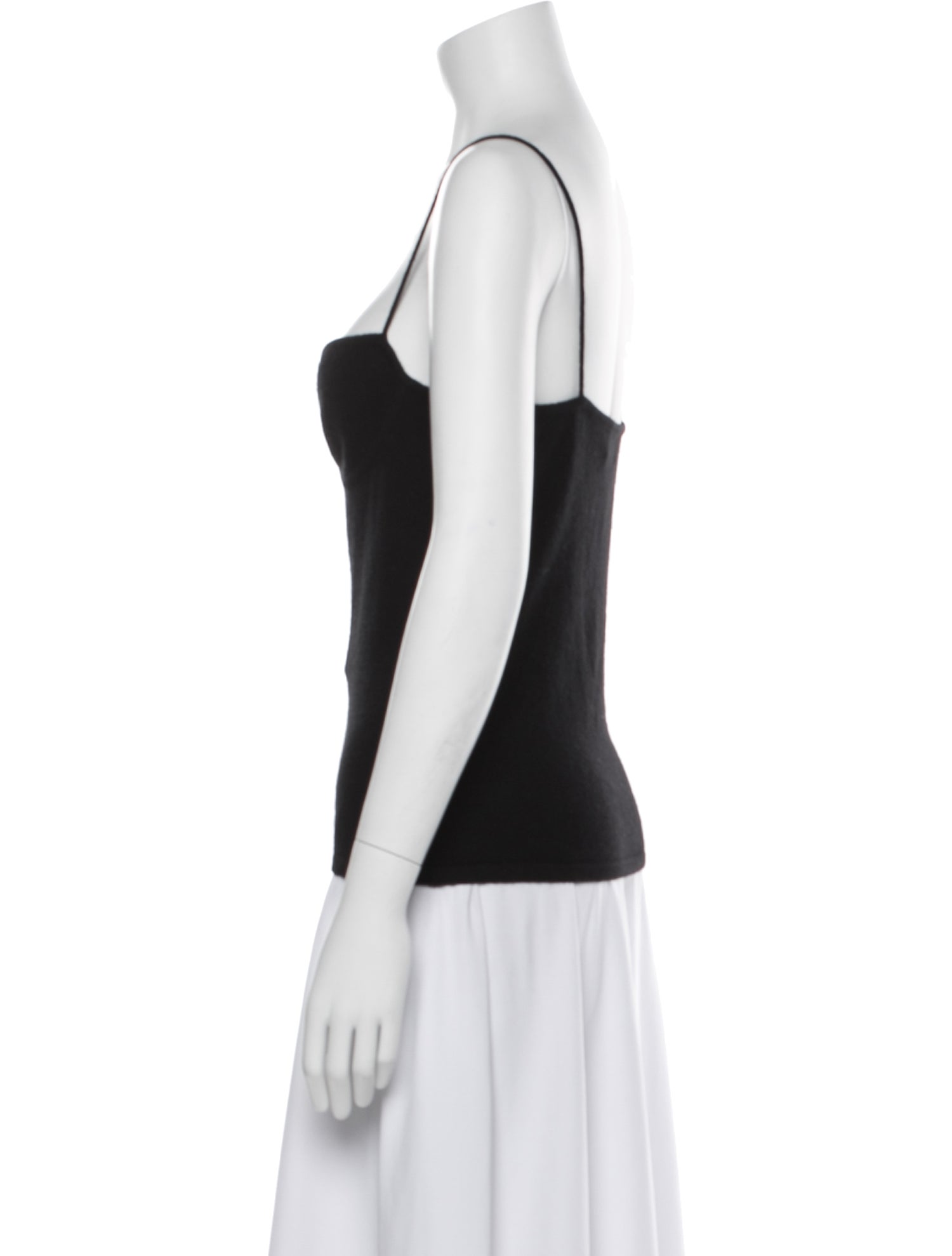 Lisa Yang Cashmere Square Neckline Top